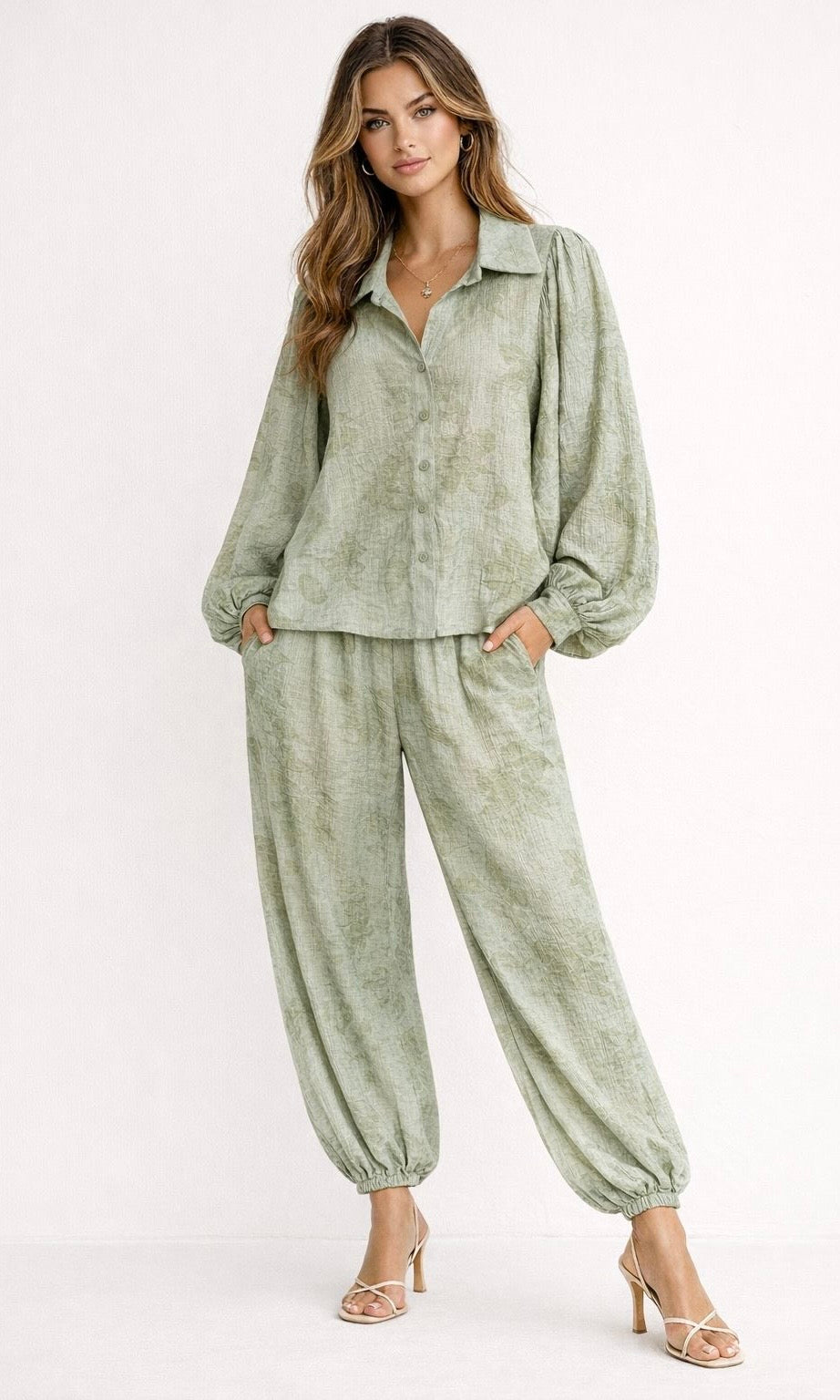 Ebony Filigree Print Co-ord