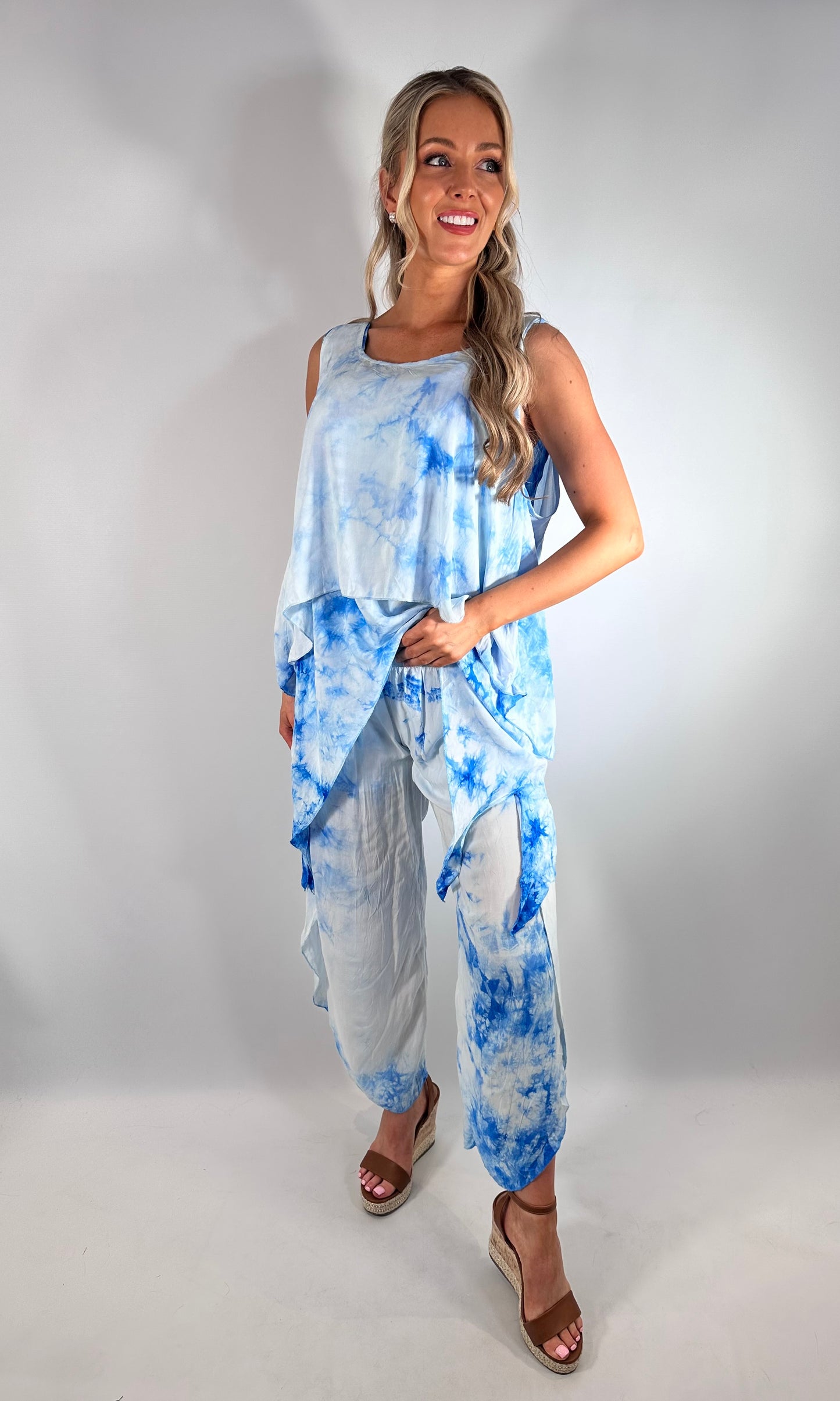 Tie dye Boho 3 Piece Co-ord