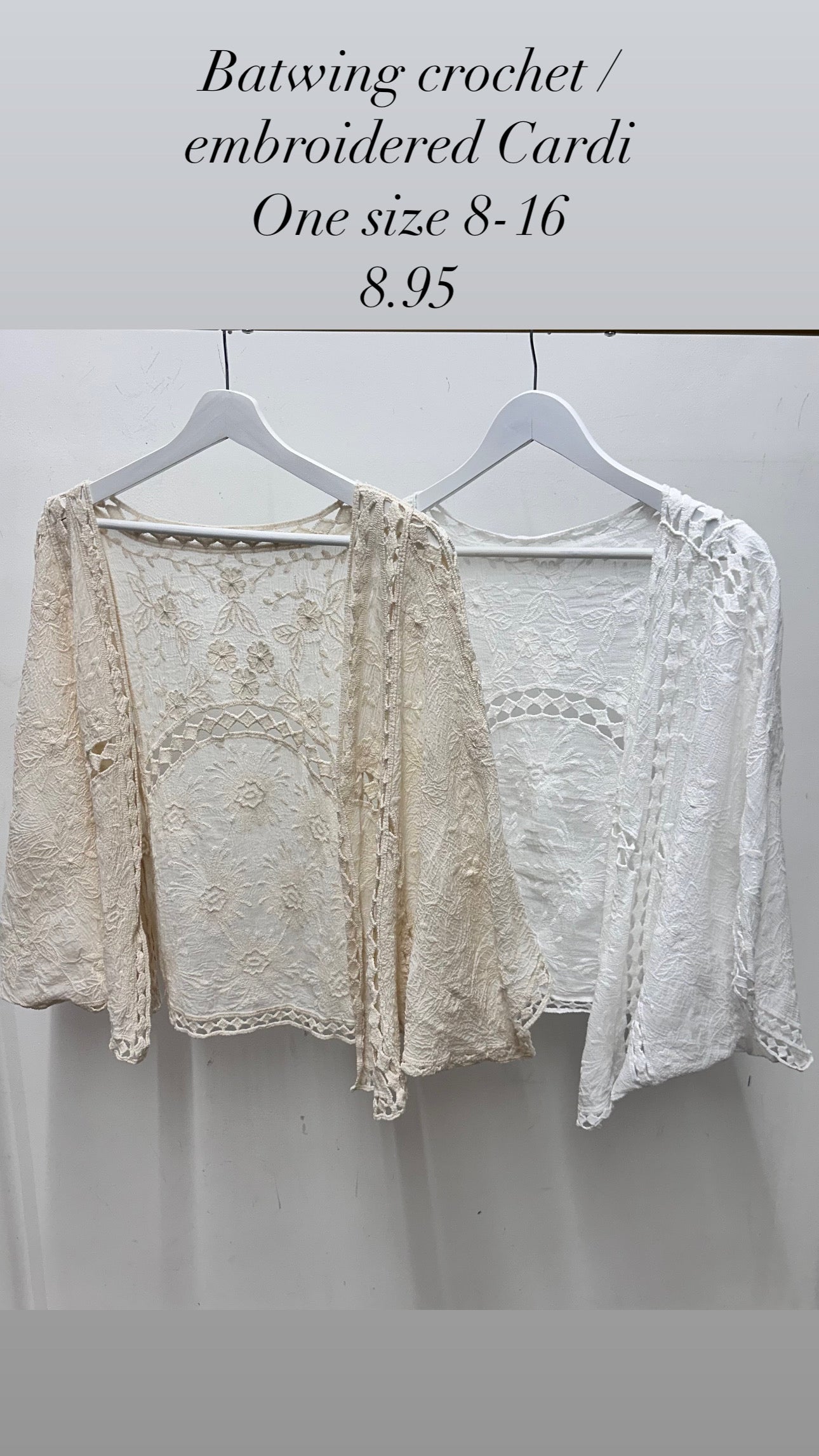 Crochet Shrug/cardi