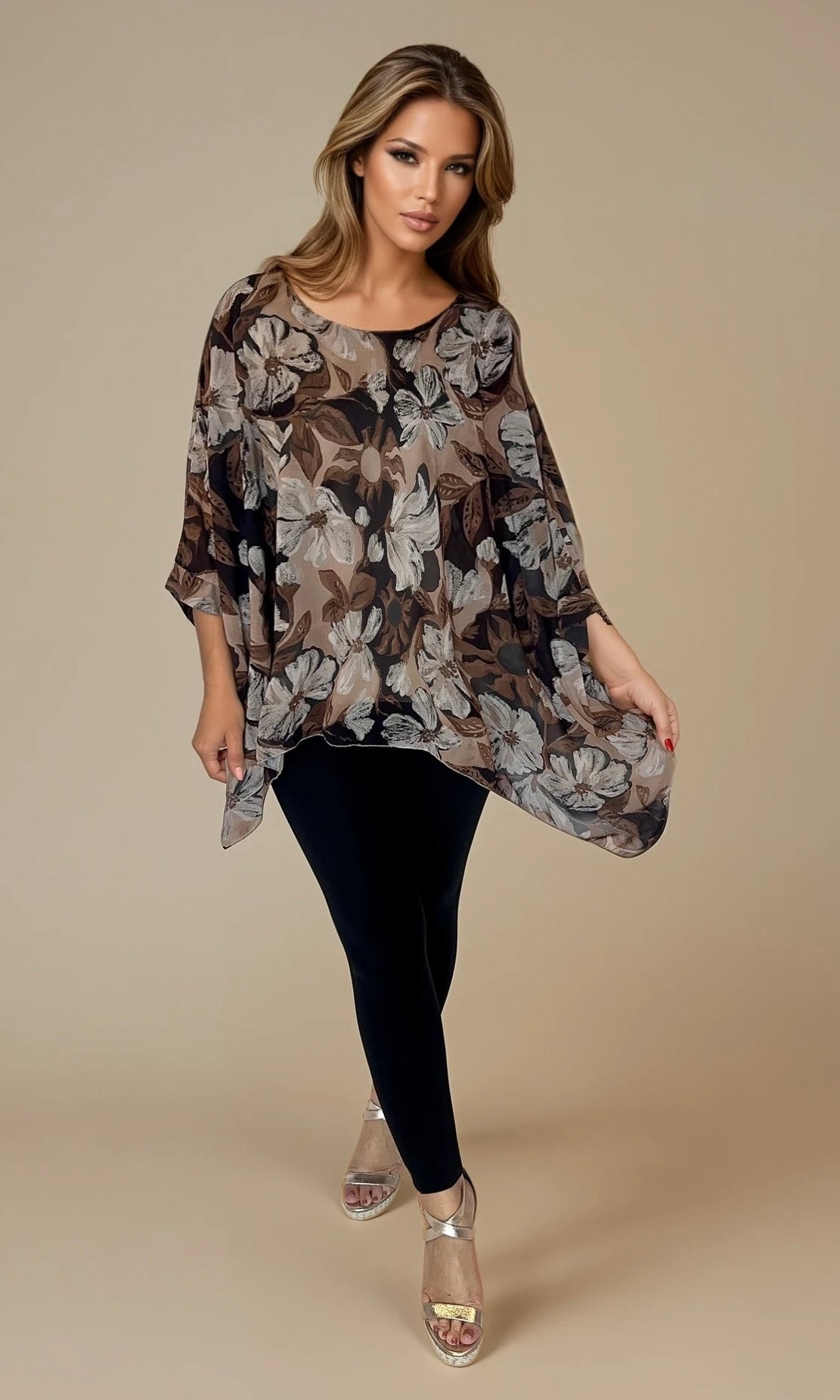 Tiffany floral print top