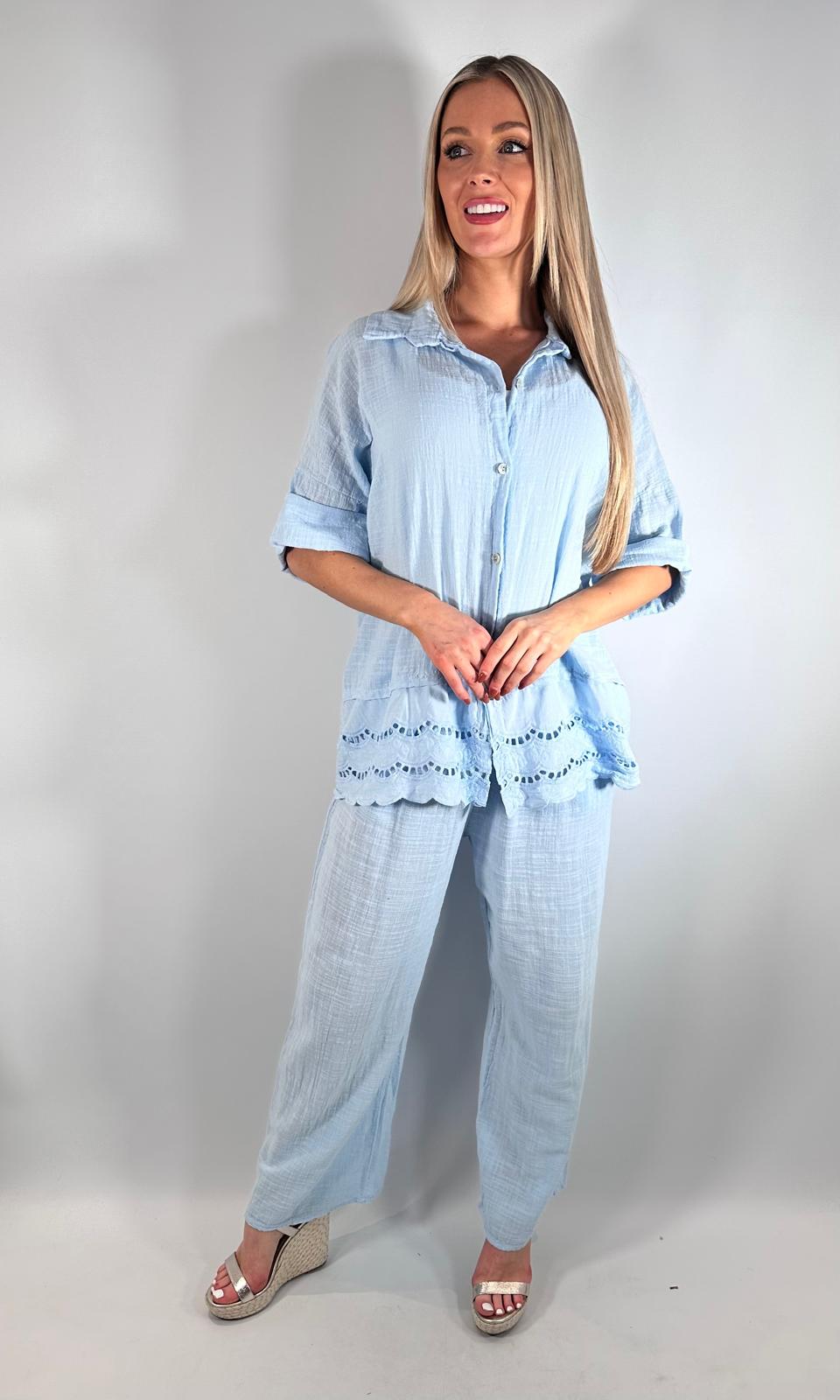 Cotton Elasticated Trouser
