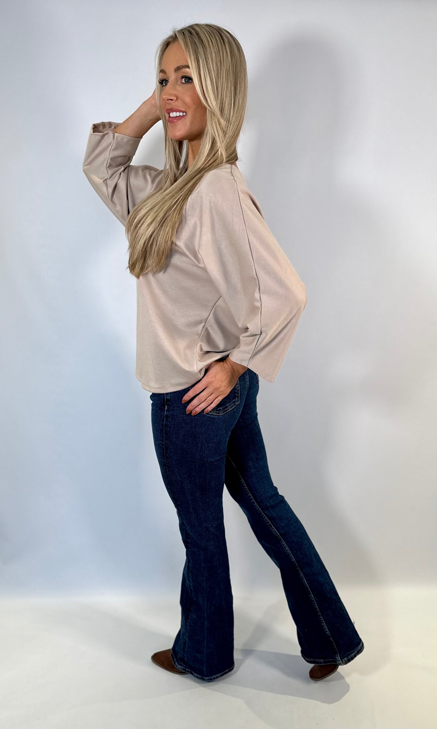 Bow Back Top
