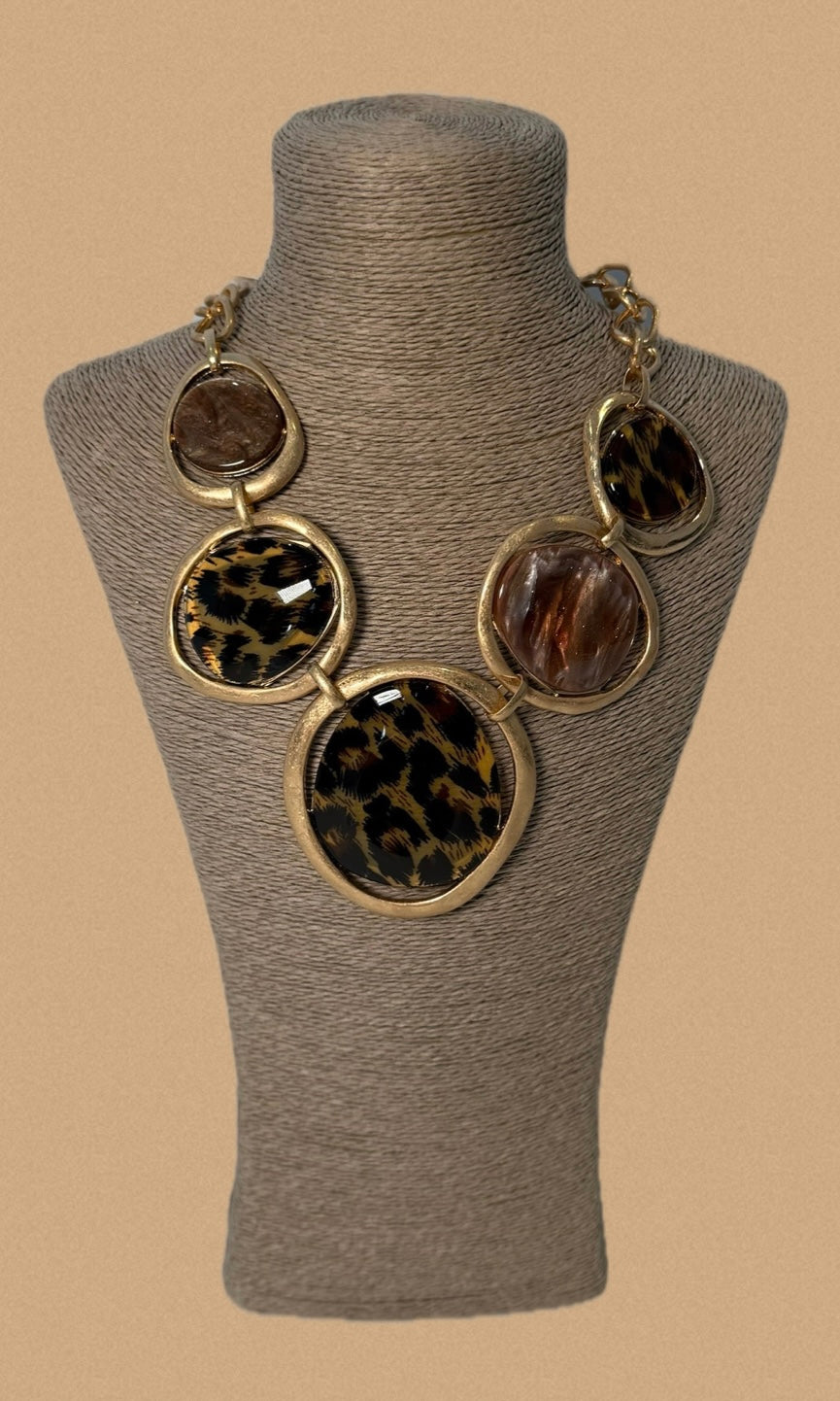 Francesca Leopard Necklace