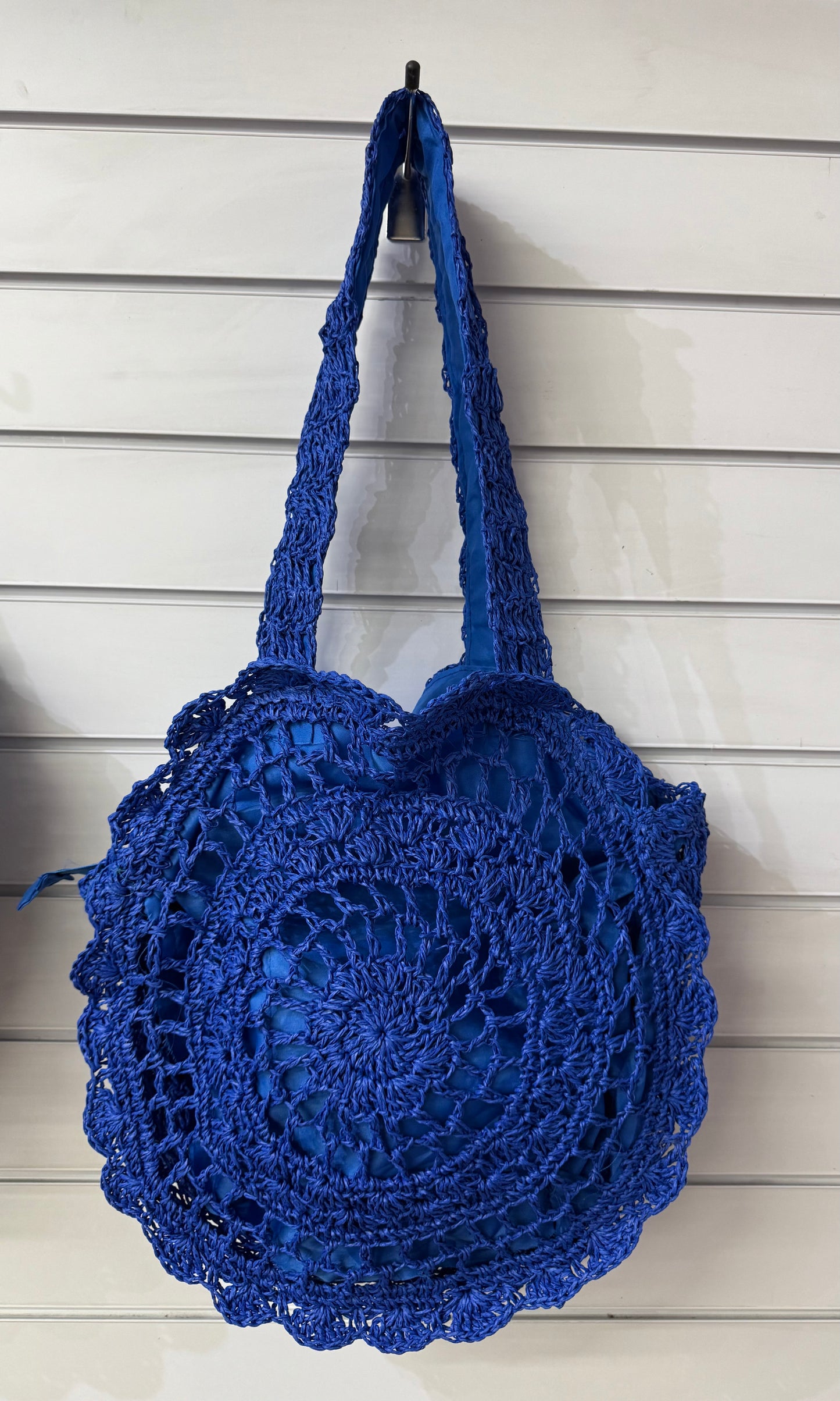 Woven Round Shopper Bag