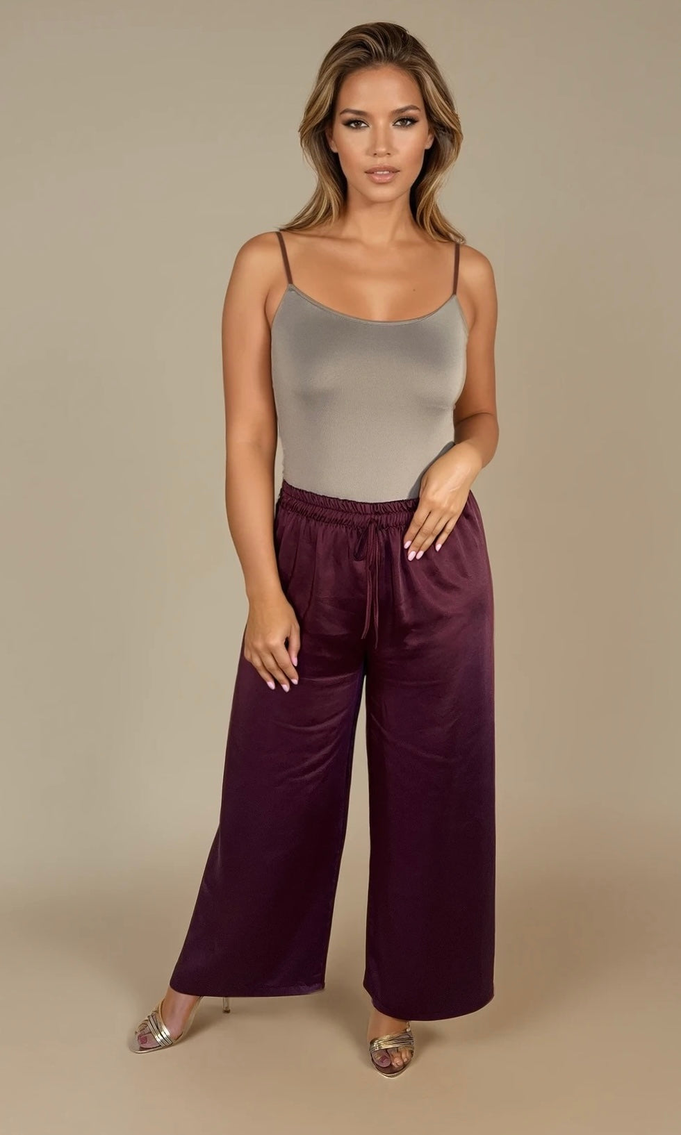 Tabby Silk feel trouser