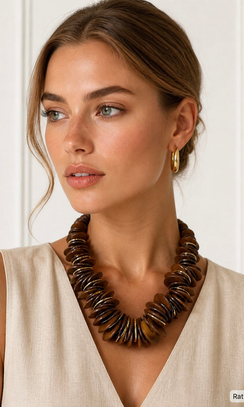 Eclipse Layers Necklace