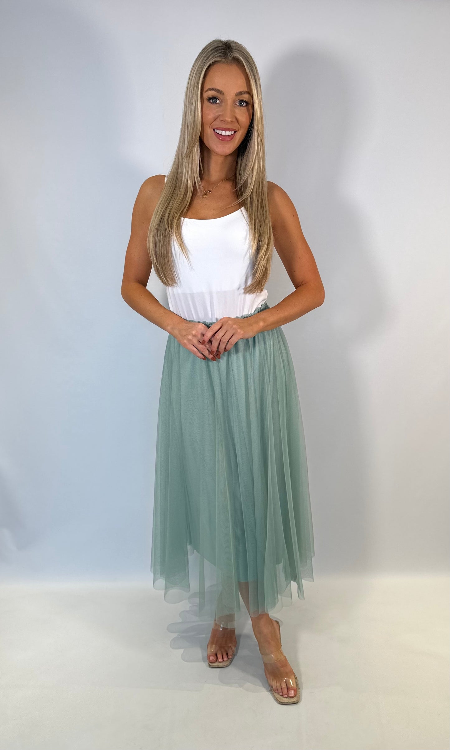 Plain Tulle Skirt