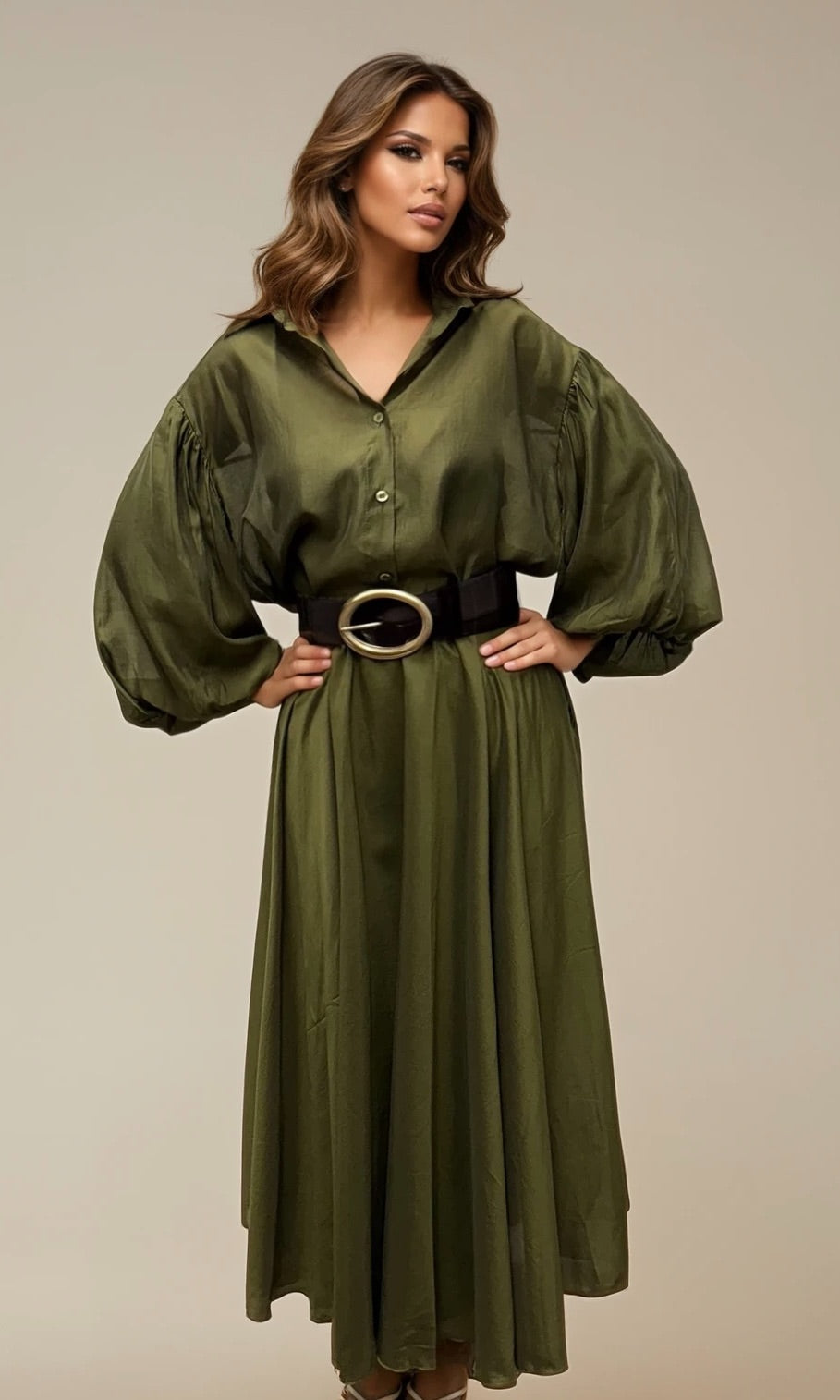 Serena Balloon Sleeve Blouse