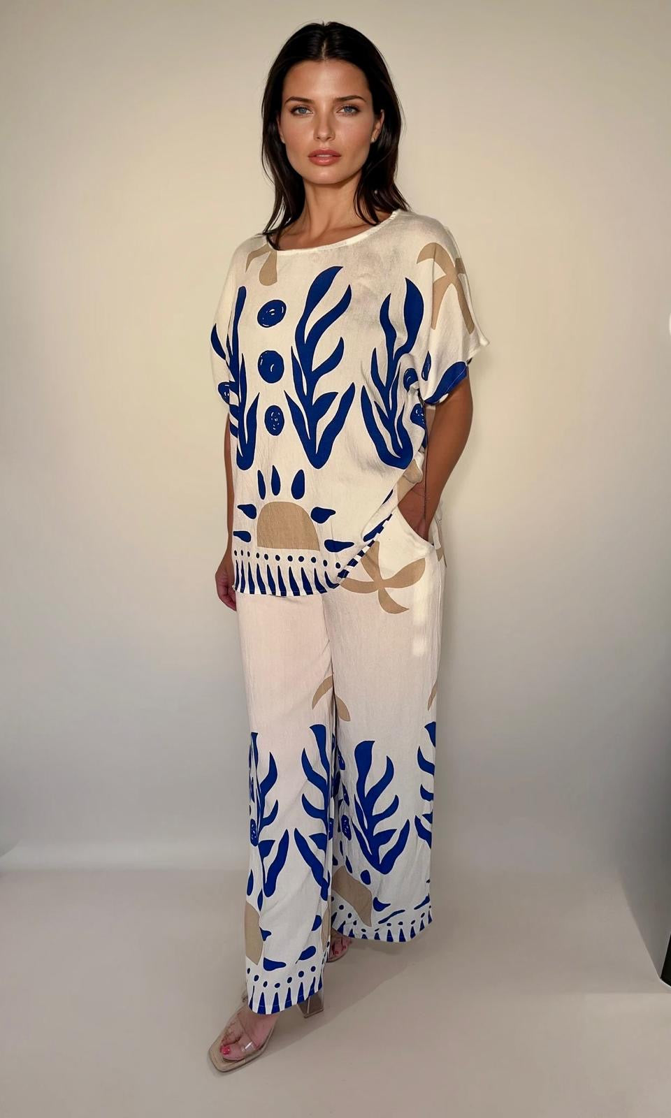 Ocean Print Co-ord