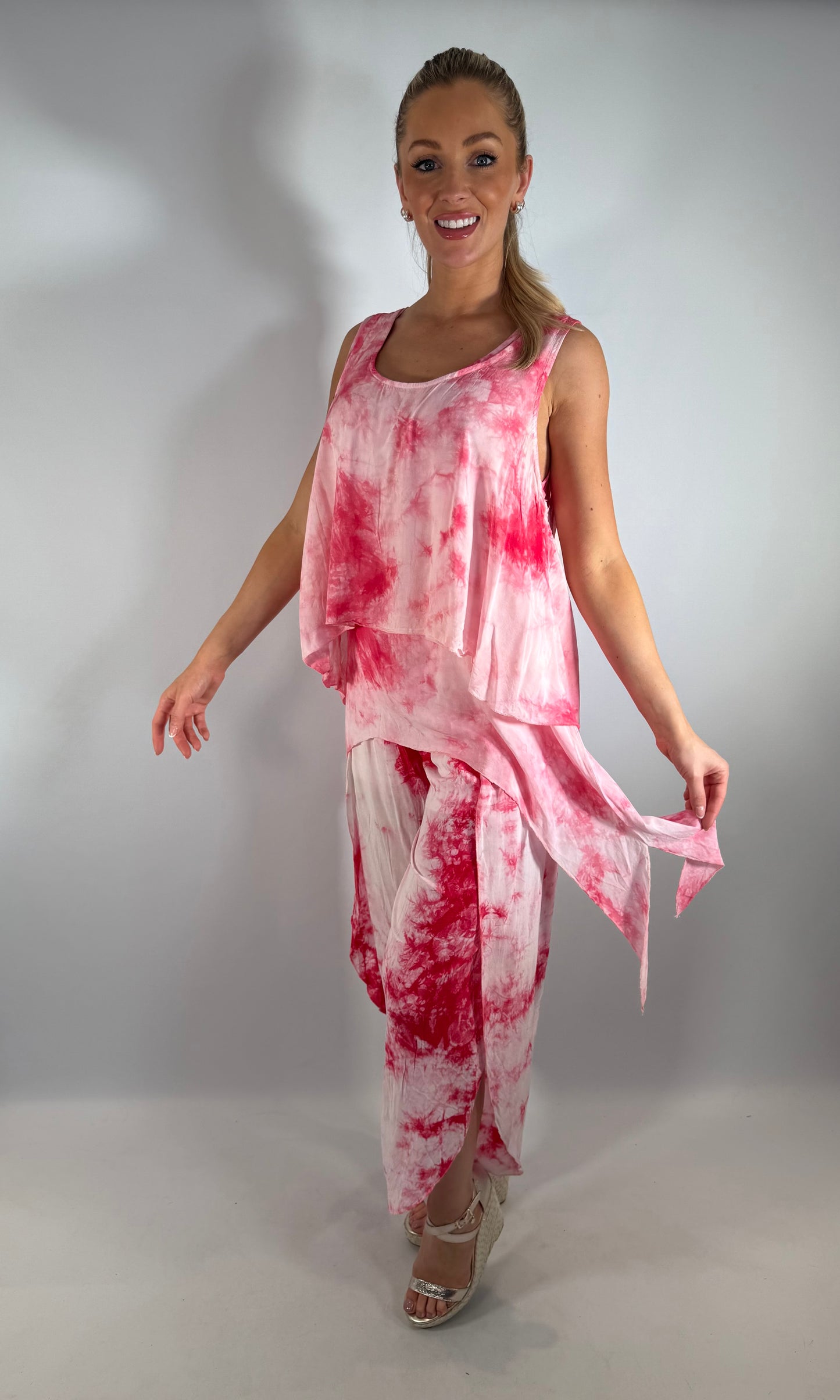 Tie dye Boho 3 Piece Co-ord