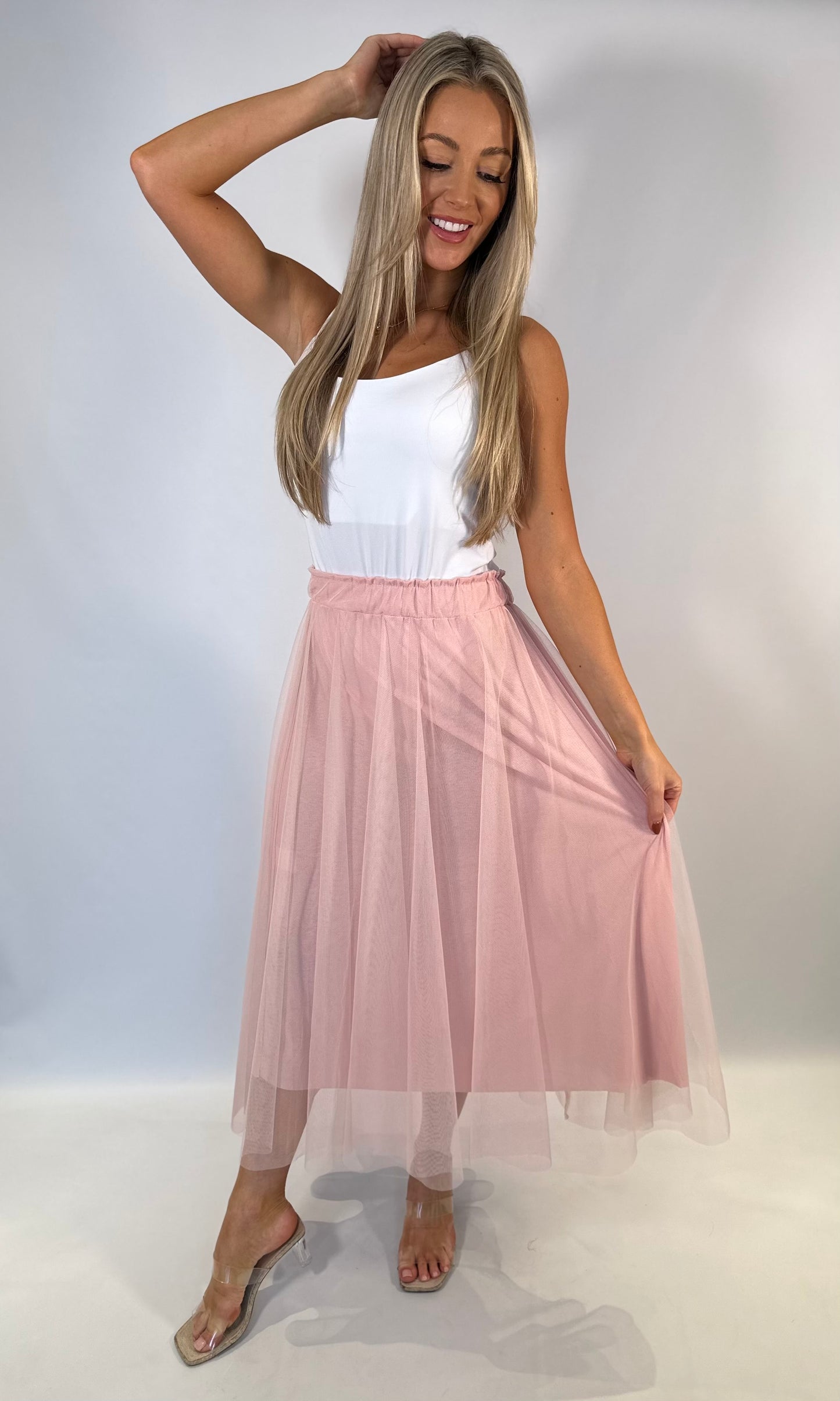 Plain Tulle Skirt