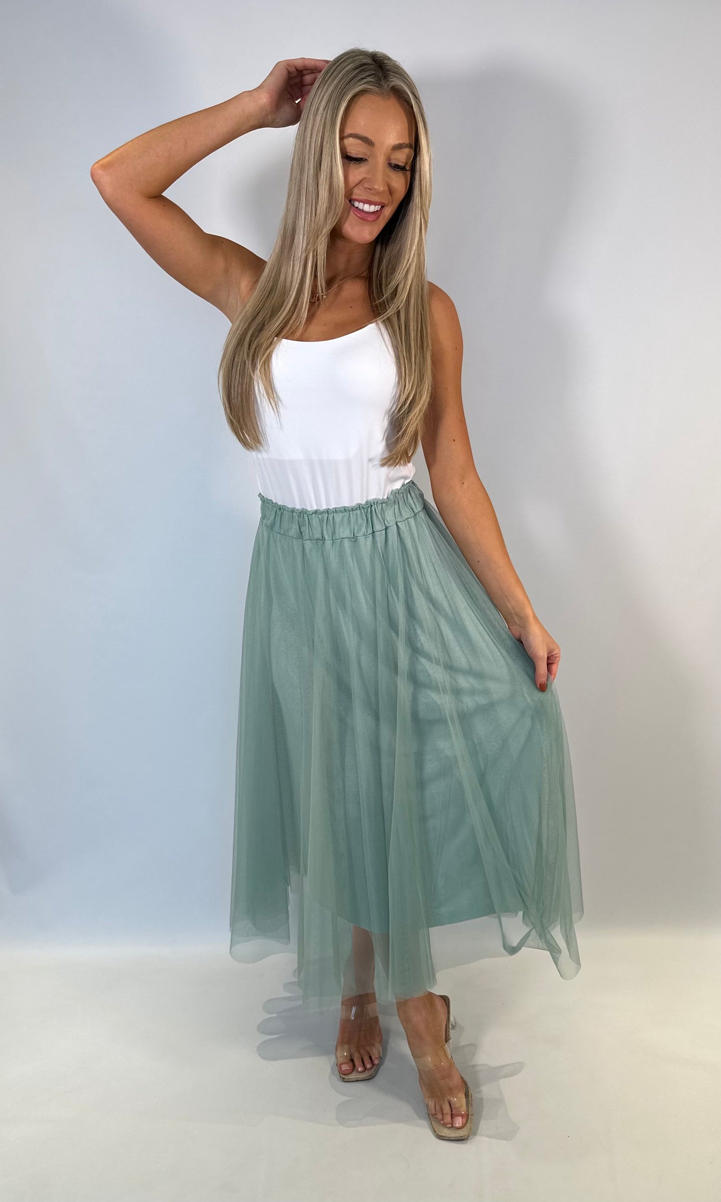 Plain Tulle Skirt