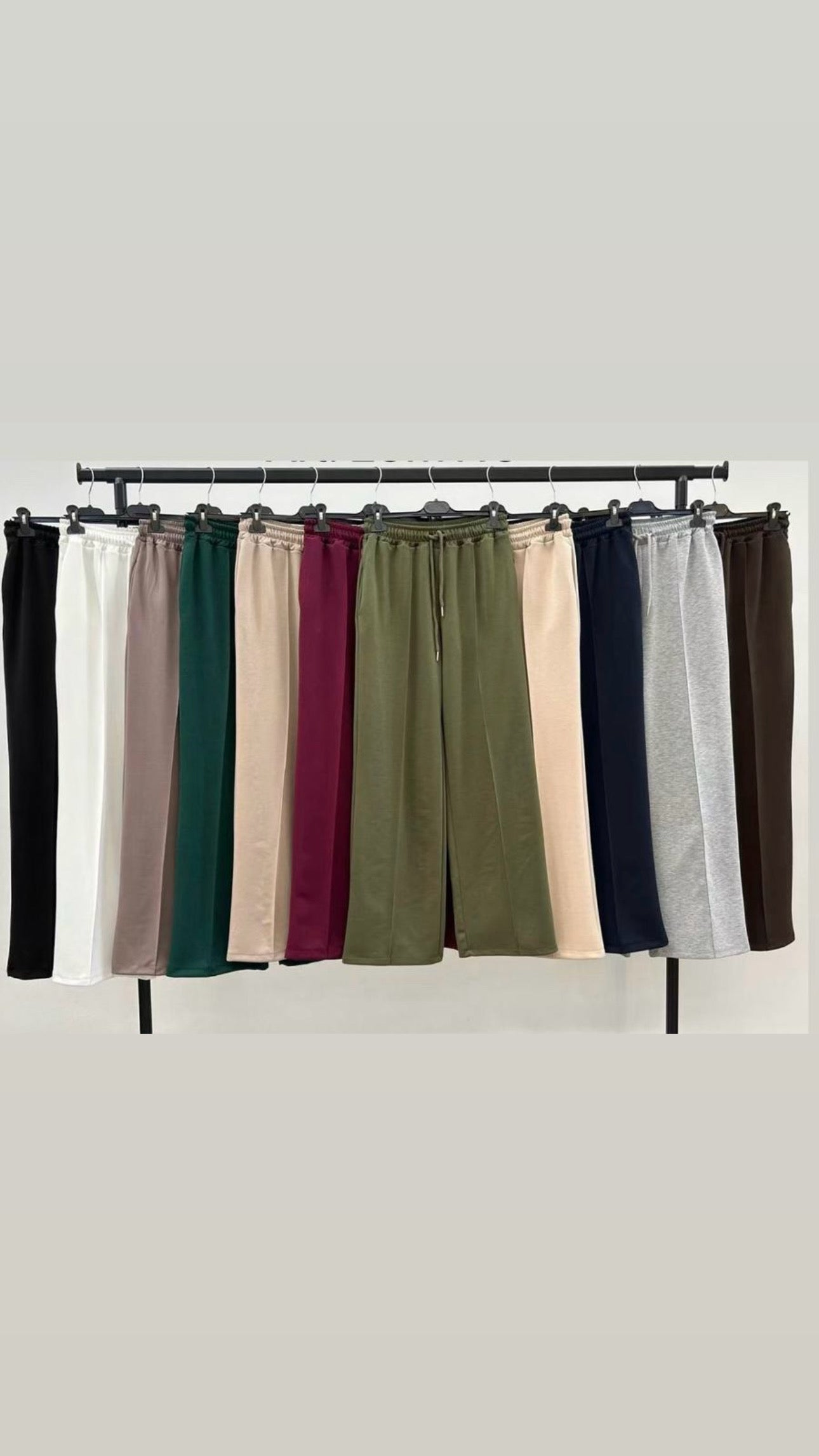 Zara soft feel elasticated trouser