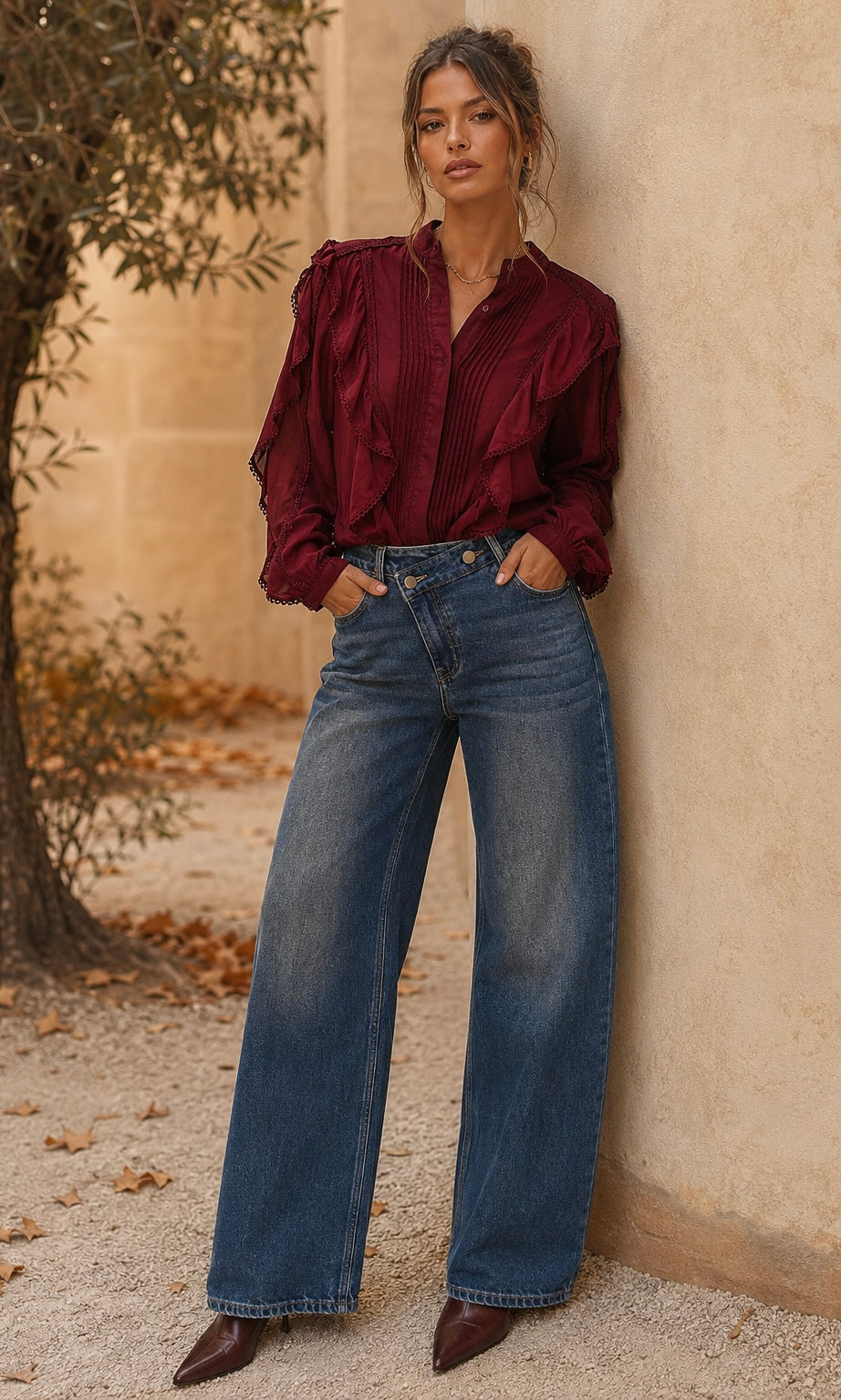 Rita wrap front Jean (2701)
