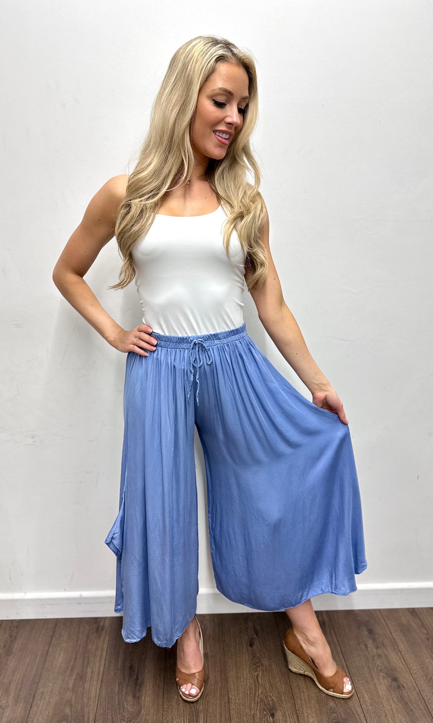 Boho Dip Hem Culotte