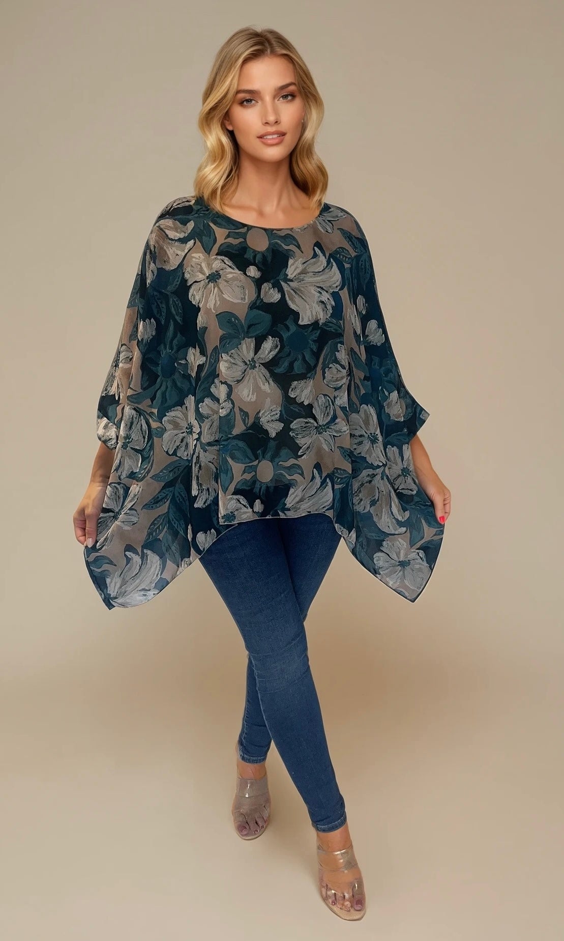 Tiffany floral print top