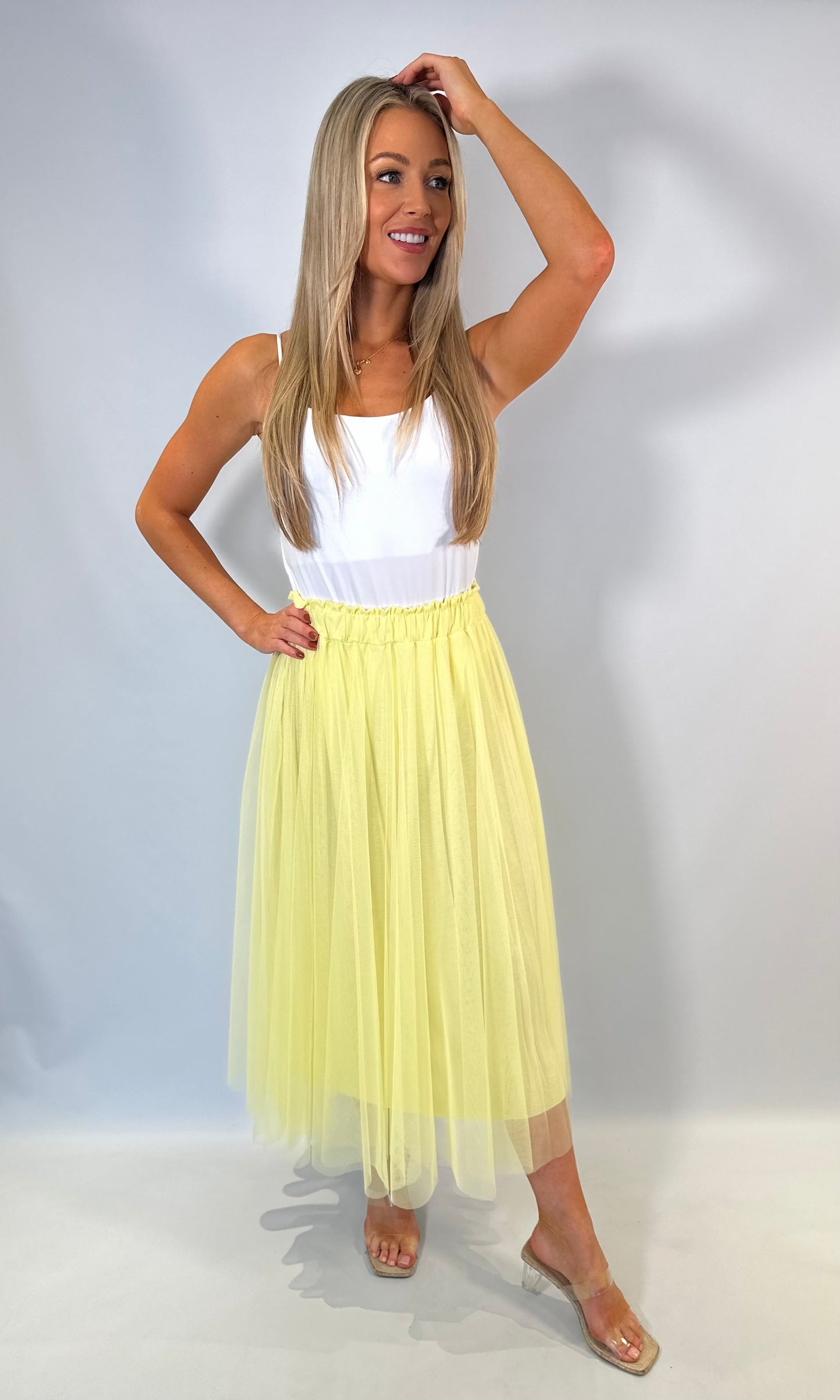 Plain Tulle Skirt