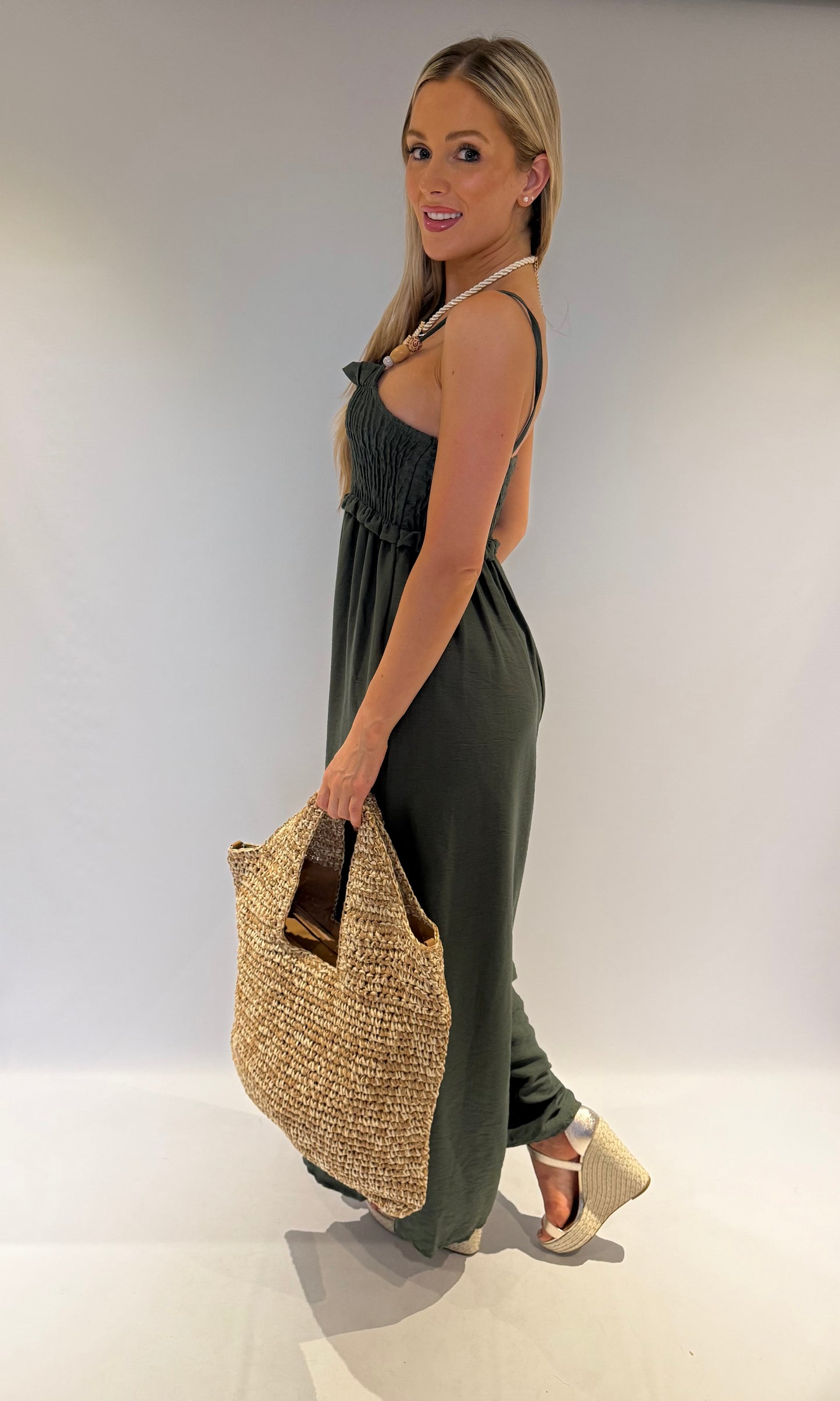 Roxy Elasticated Jumpsuit