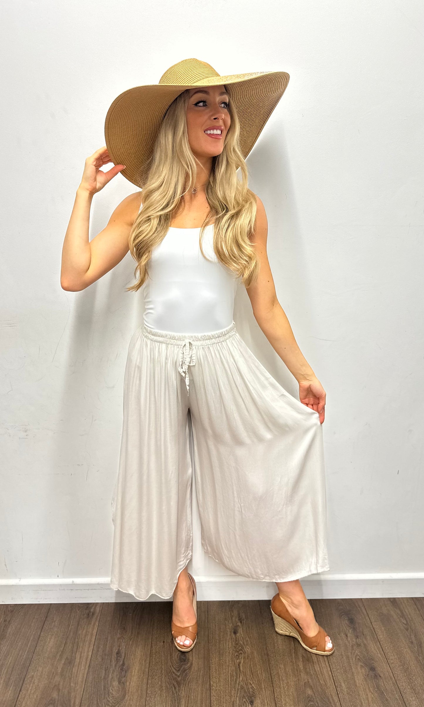Boho Dip Hem Culotte
