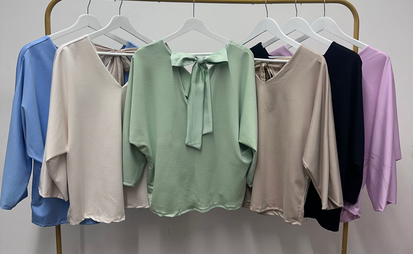 Bow Back Top