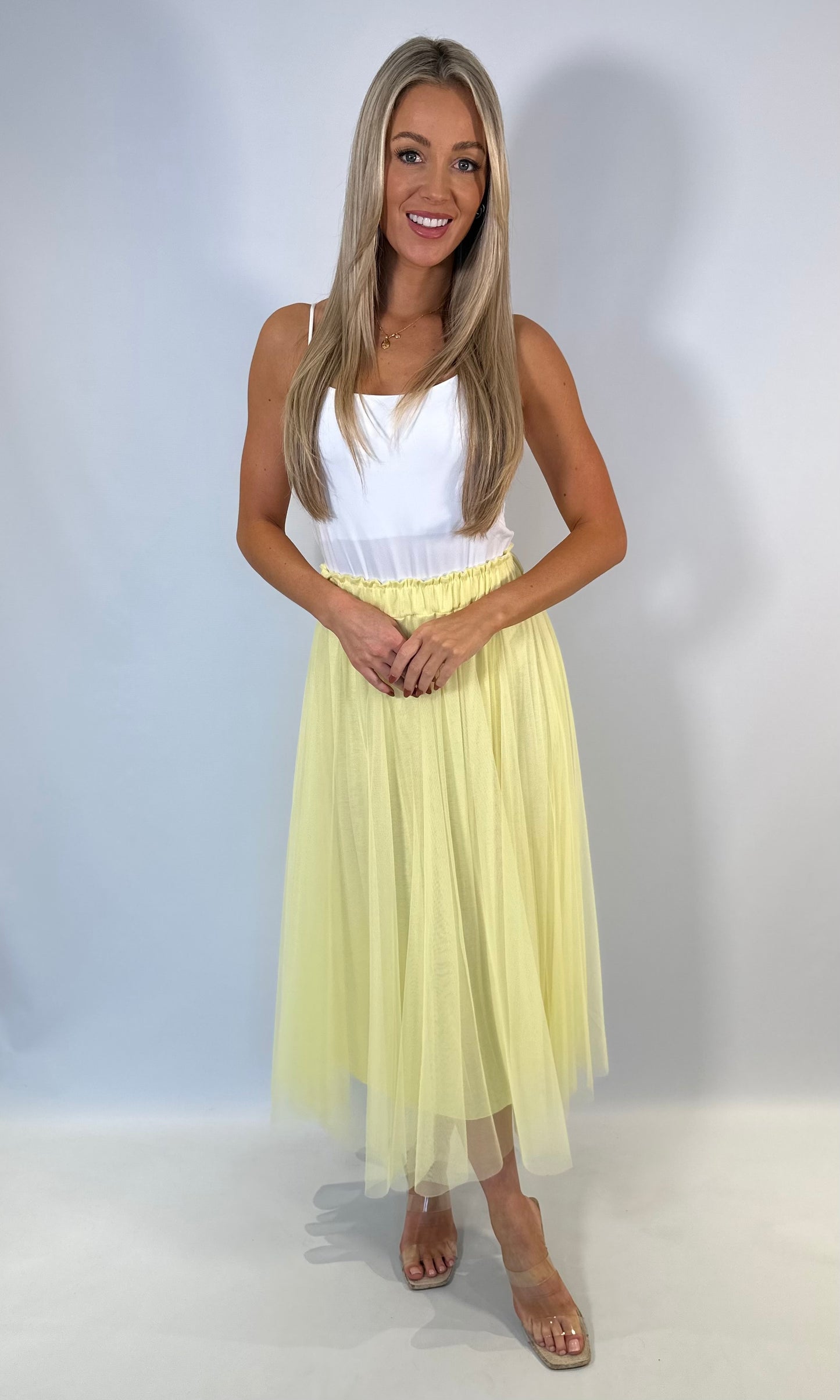 Plain Tulle Skirt