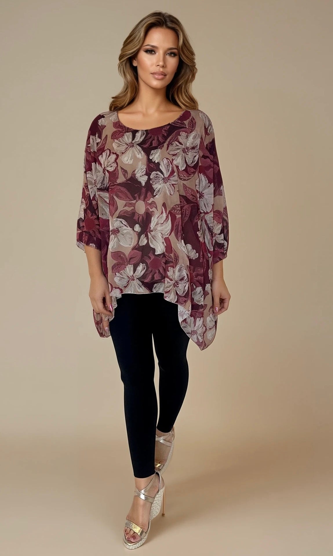 Tiffany floral print top