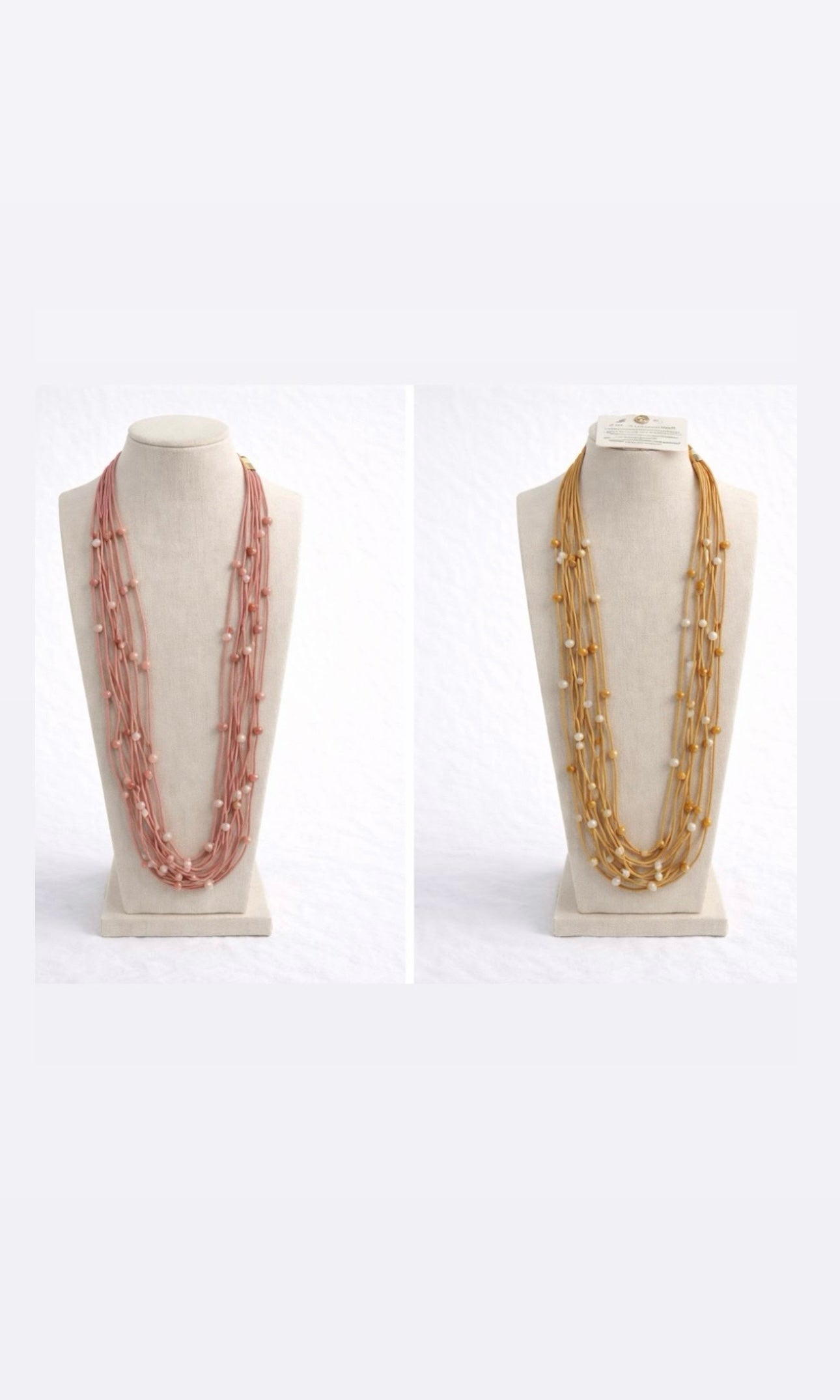 Wholesale Loretta Pretty Beaded Necklace for Boutique Retailers - Catwalk style wholesale