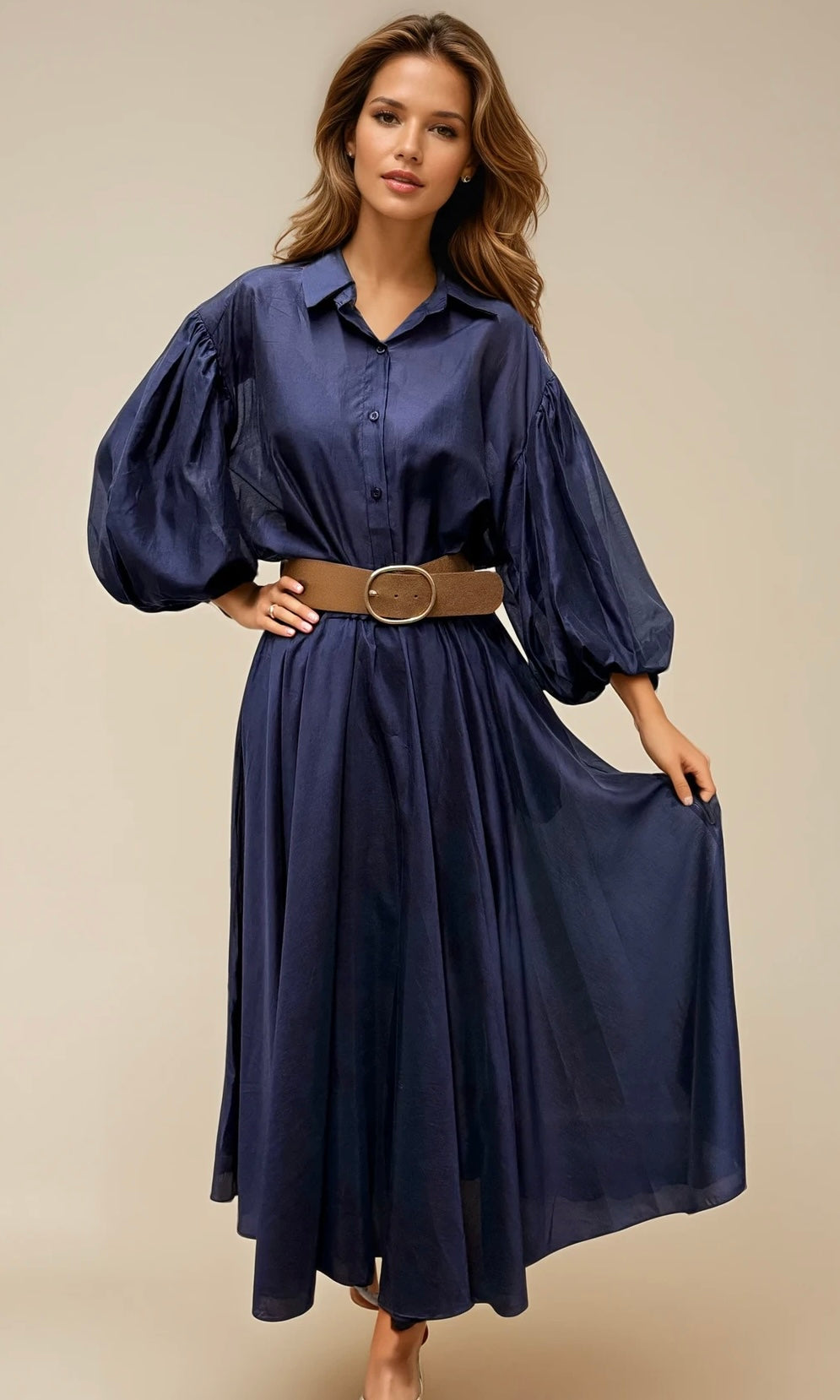 Serena Balloon Sleeve Blouse