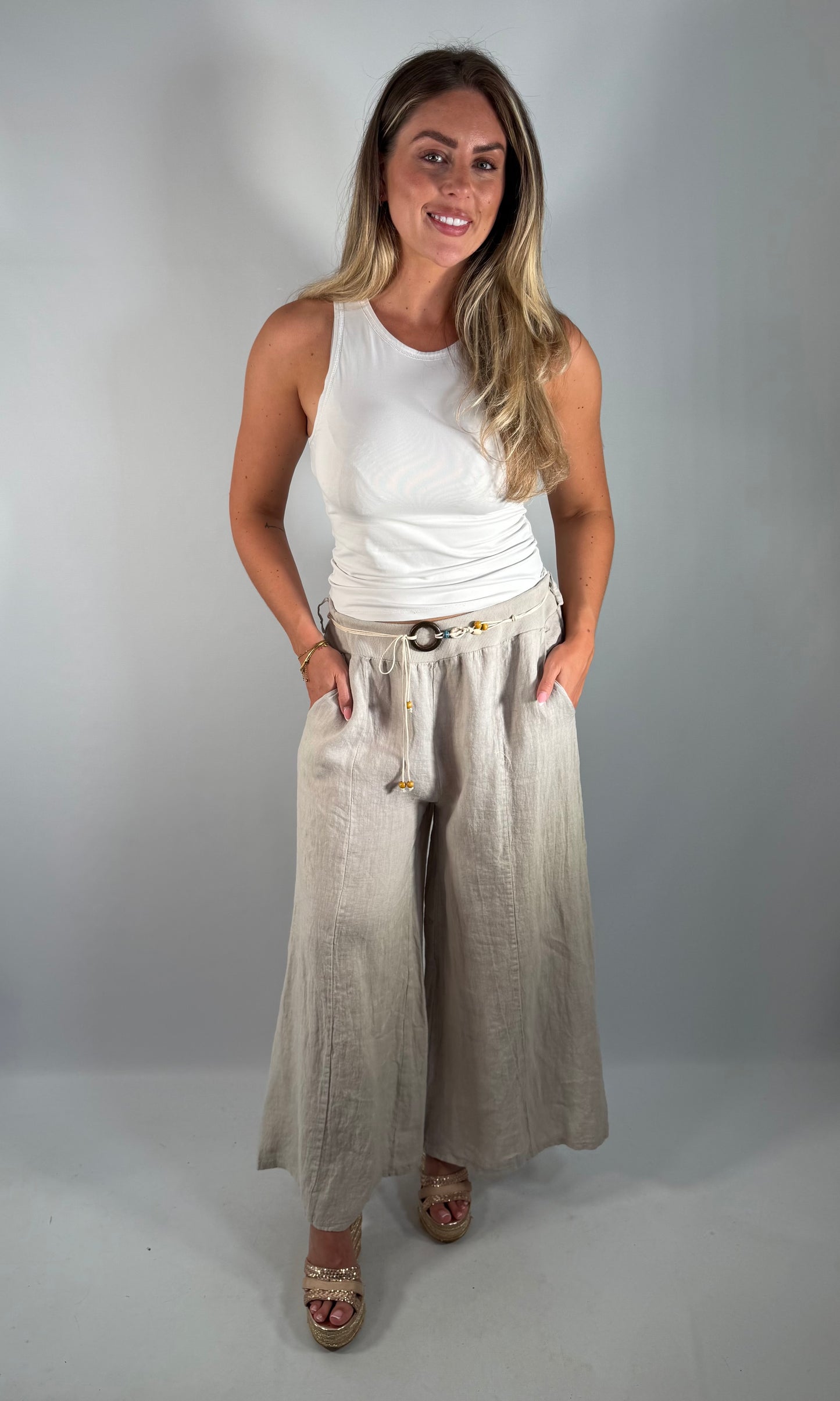 Linen Culottes