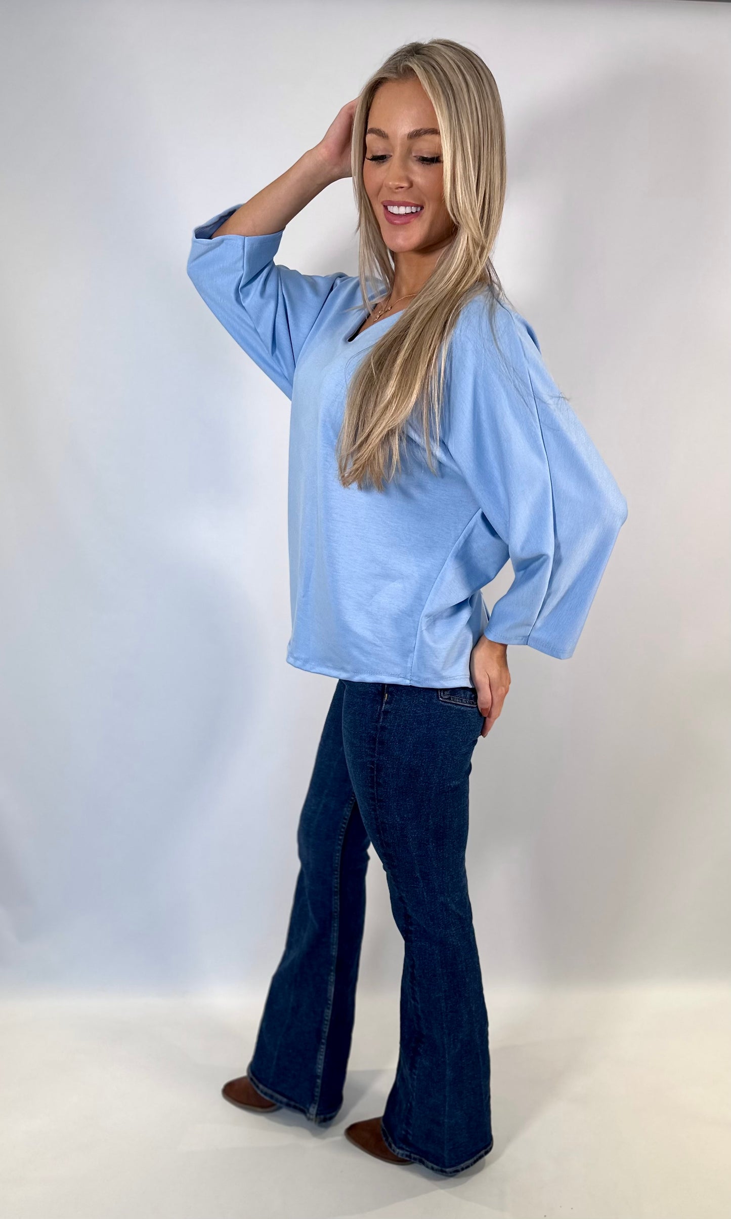 Bow Back Top