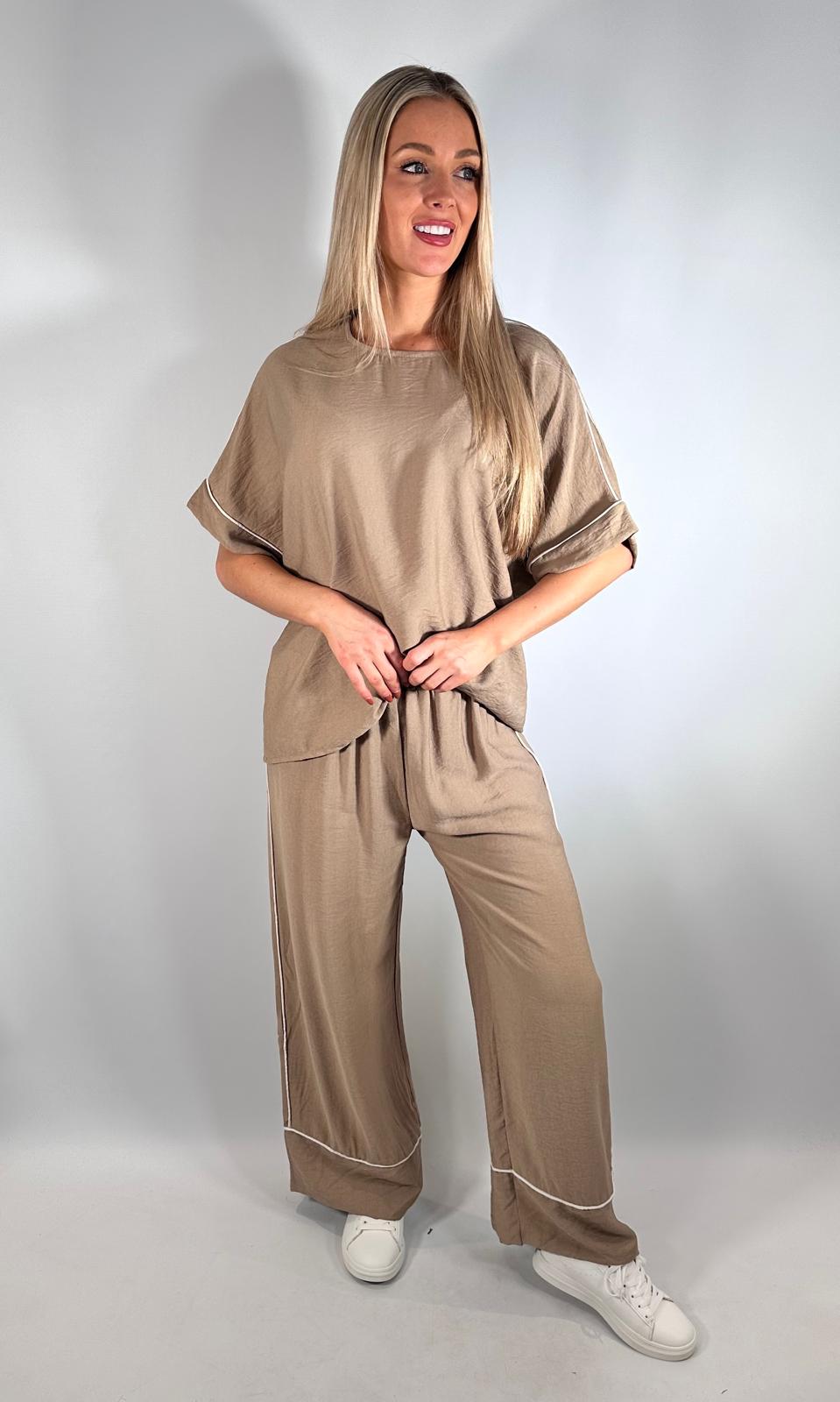 Pipped Edge Co-ord