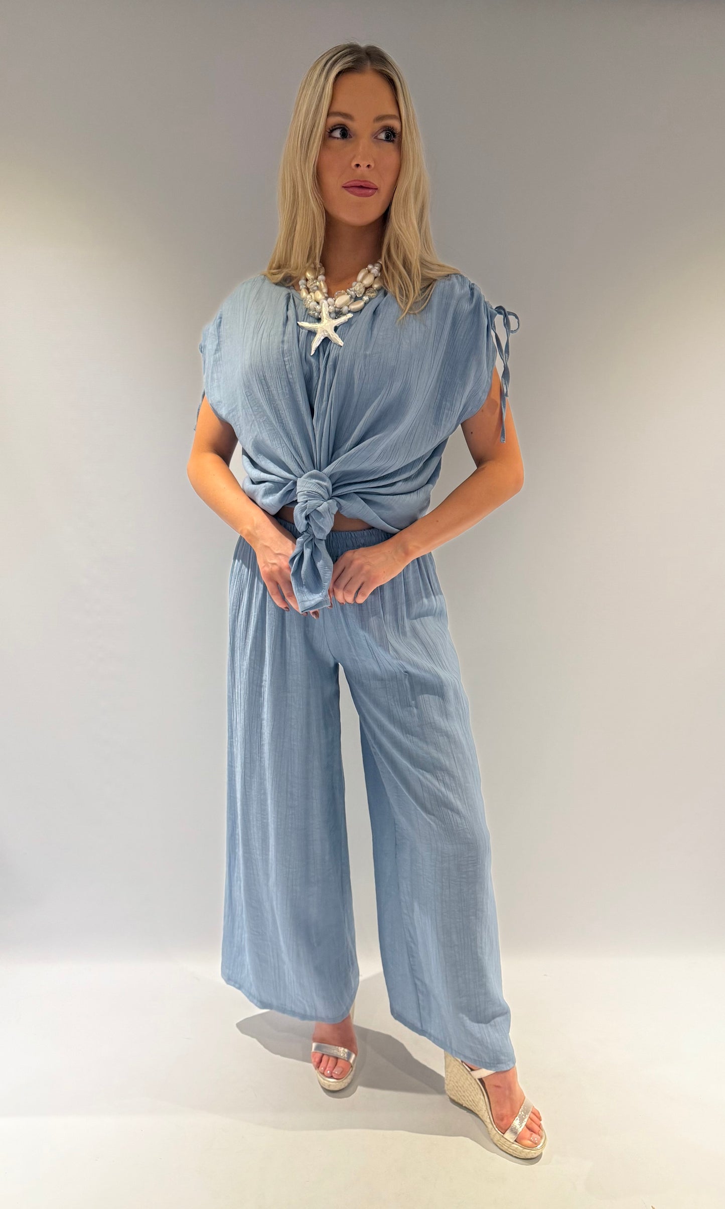 Samantha Tie Shoulder Co-ord