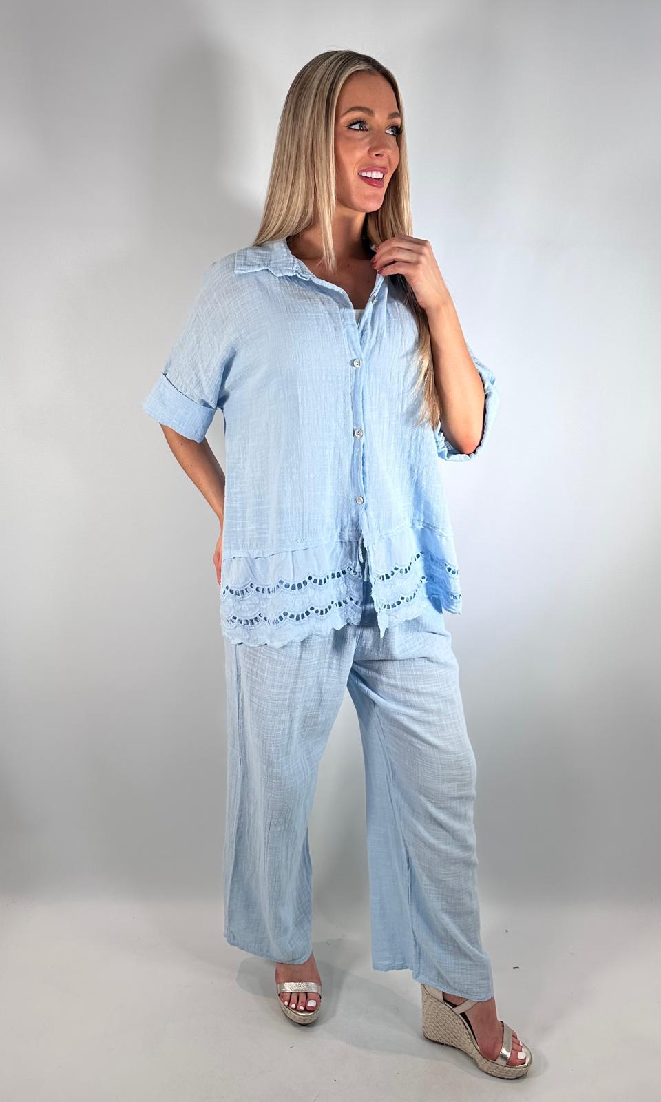 Cotton Elasticated Trouser