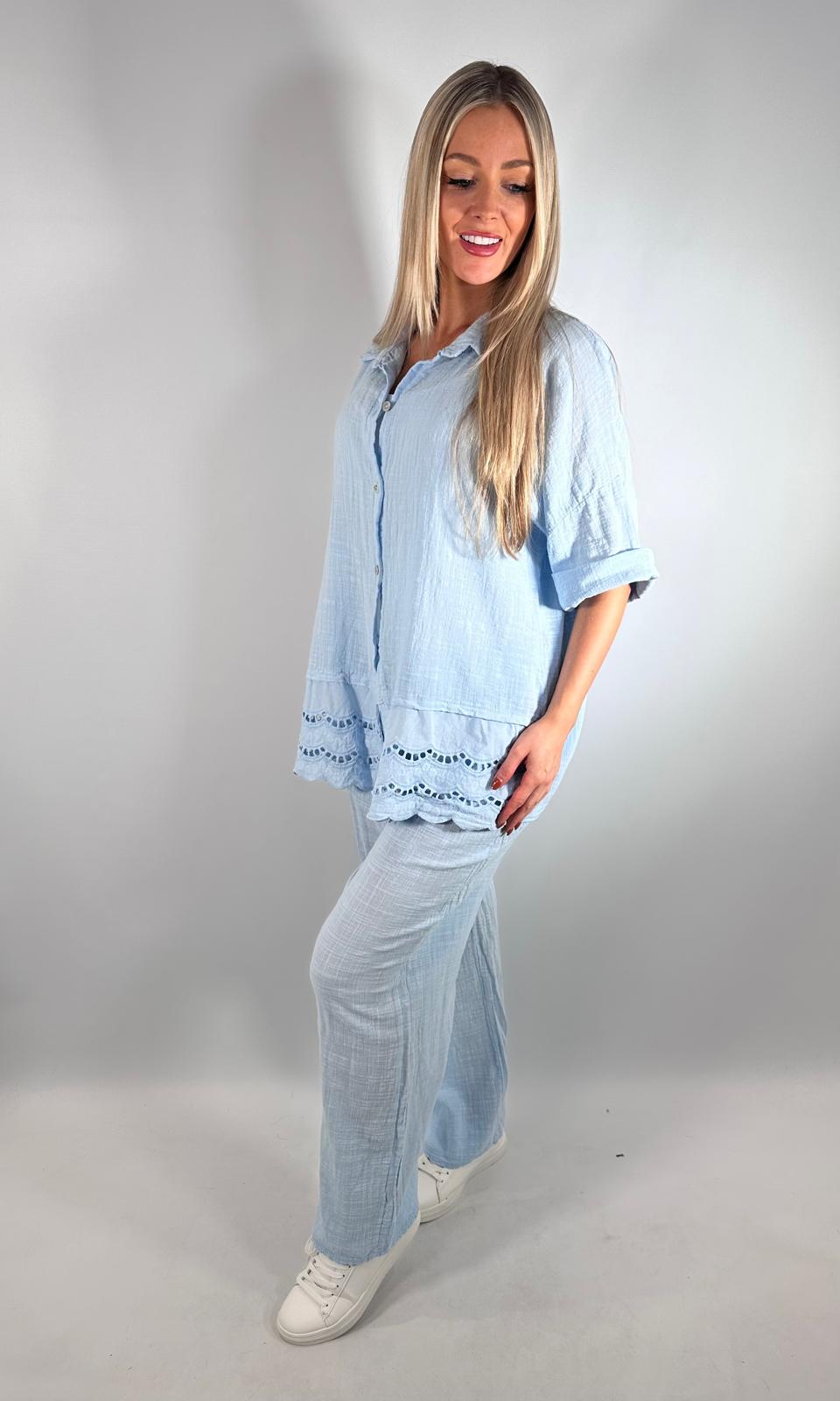 Cotton Elasticated Trouser