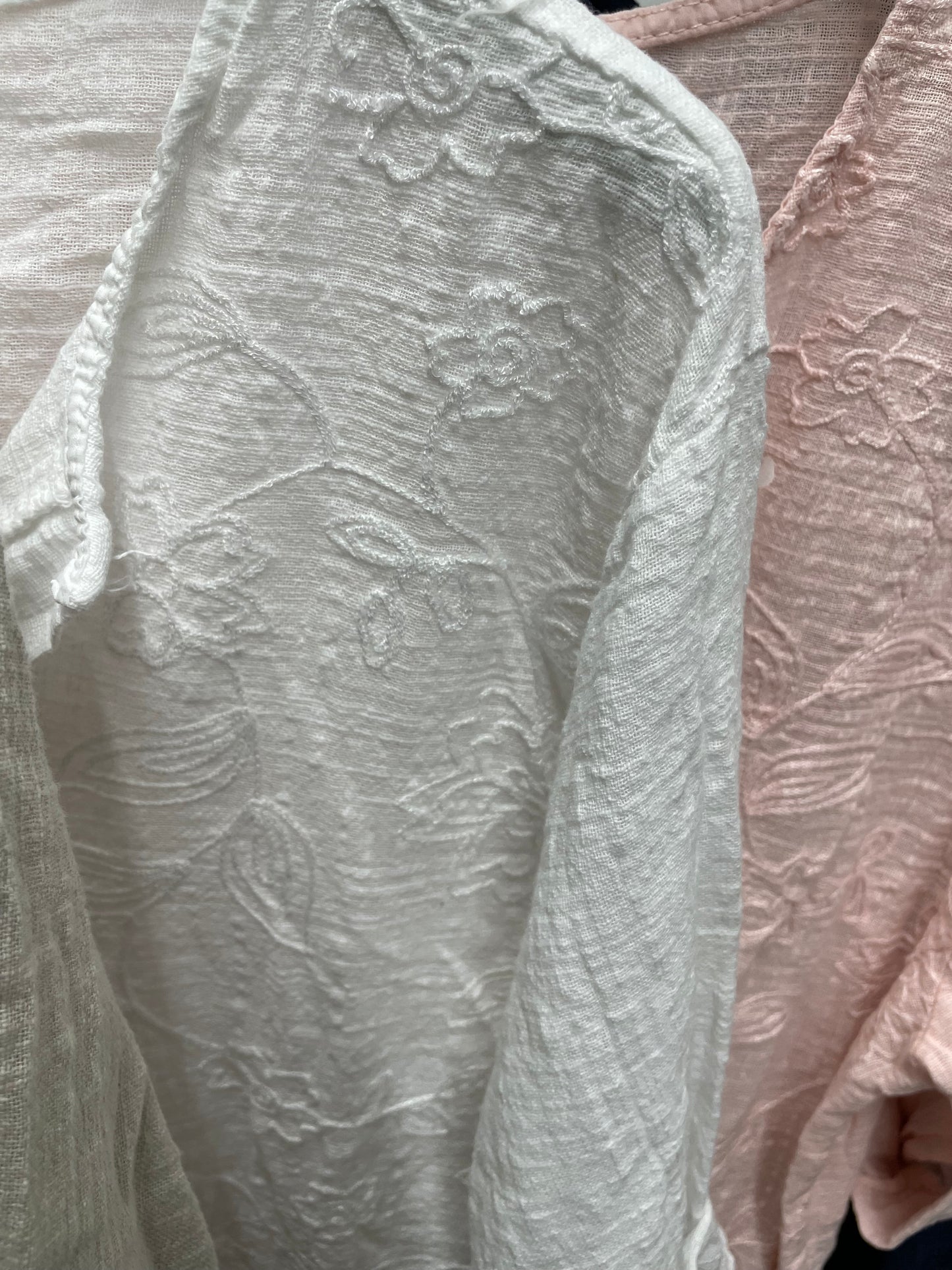 Cotton Embroidered Top