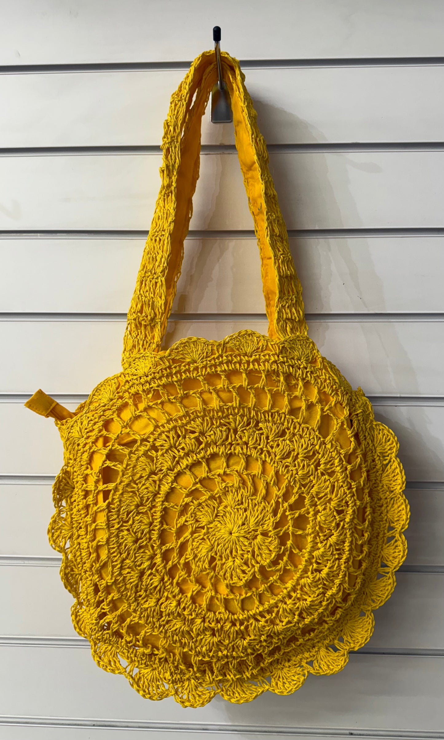 Woven Round Shopper Bag