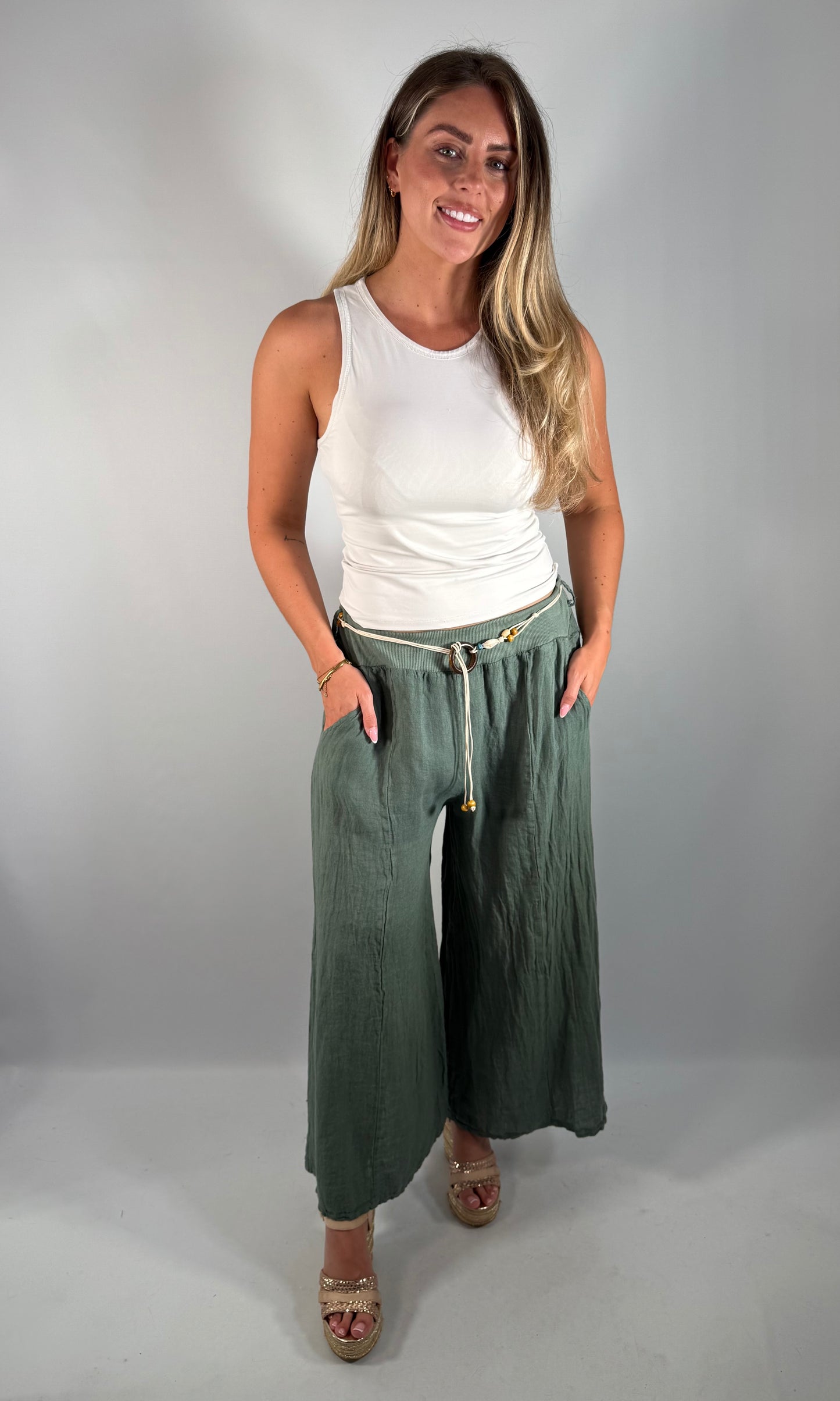 Linen Culottes