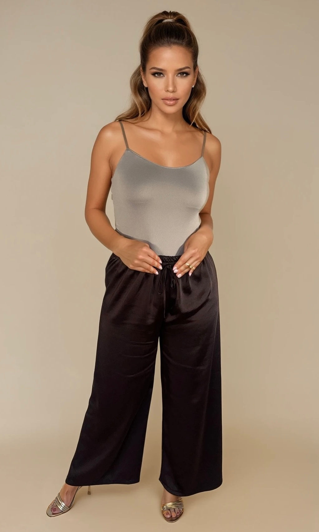Tabby Silk feel trouser