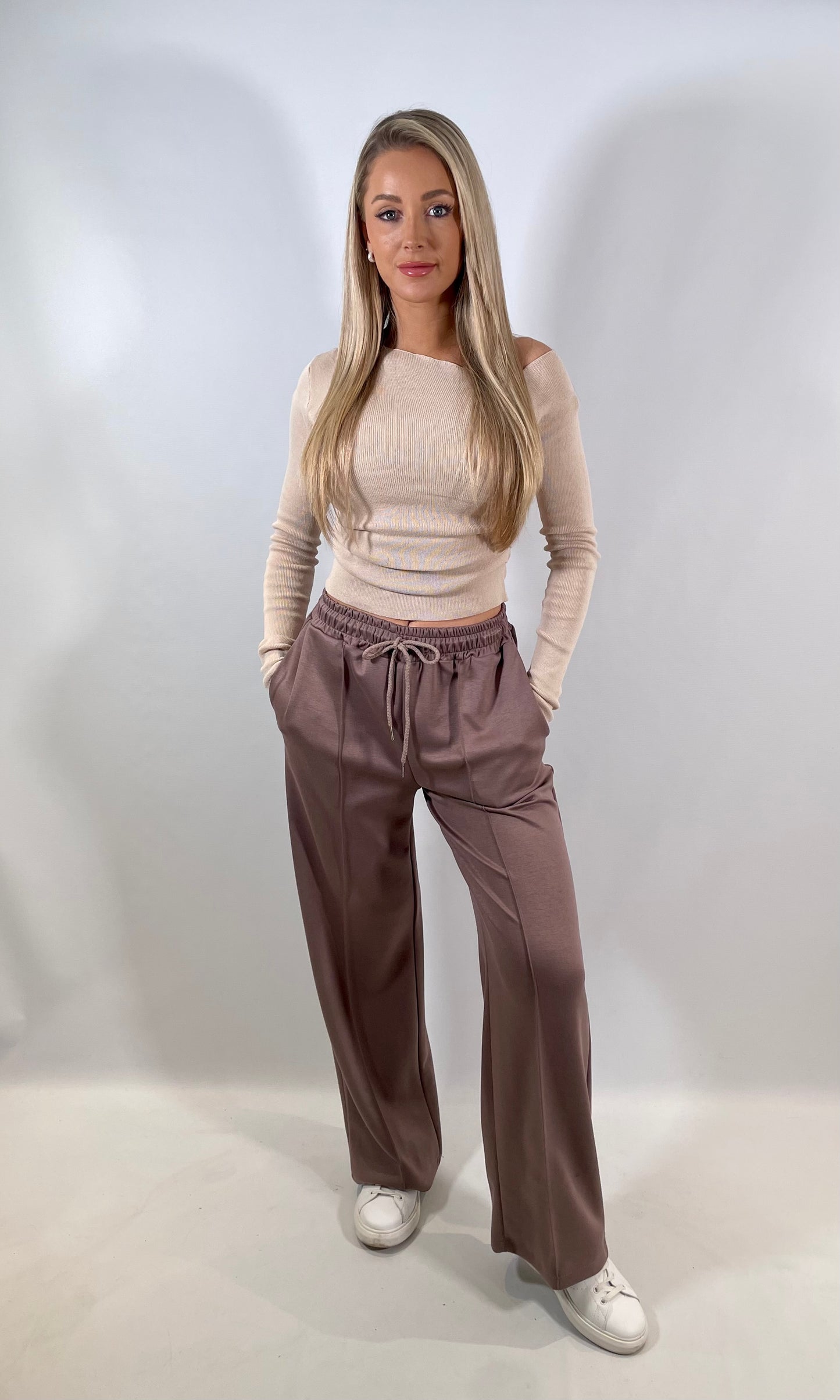 Zara soft feel elasticated trouser