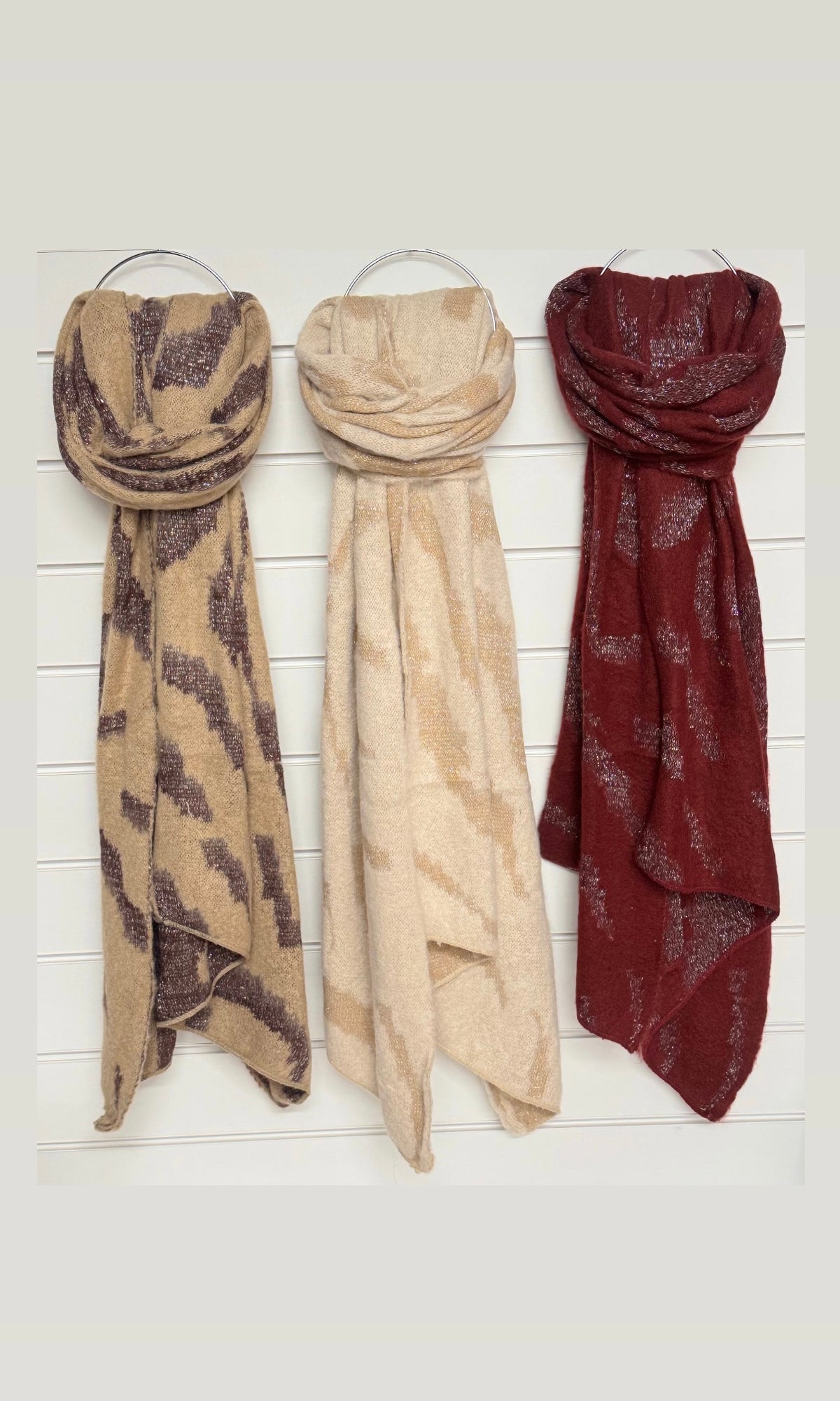 Soft & Cosy Tiger Print Scarf