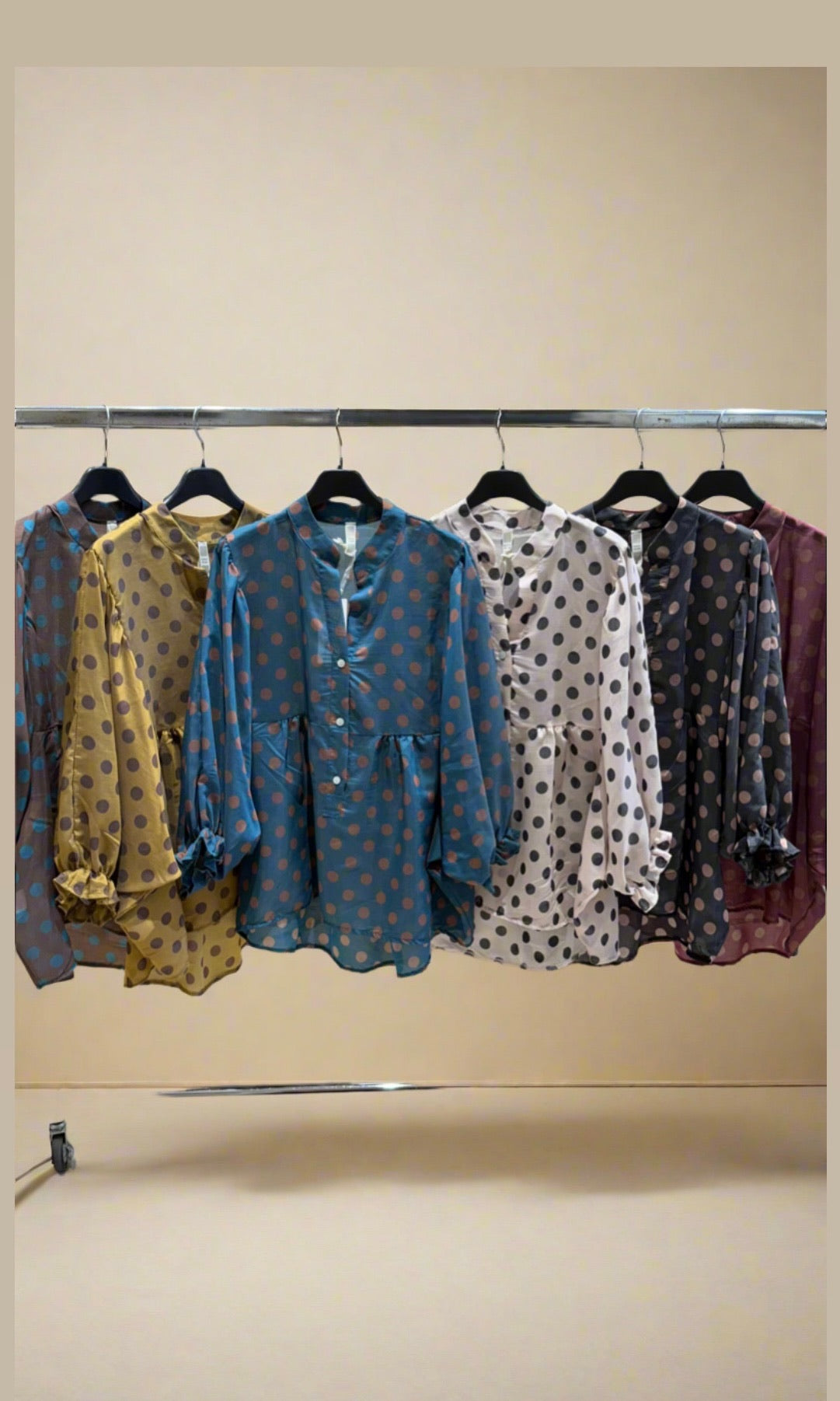 Dottie puff sleeve blouse