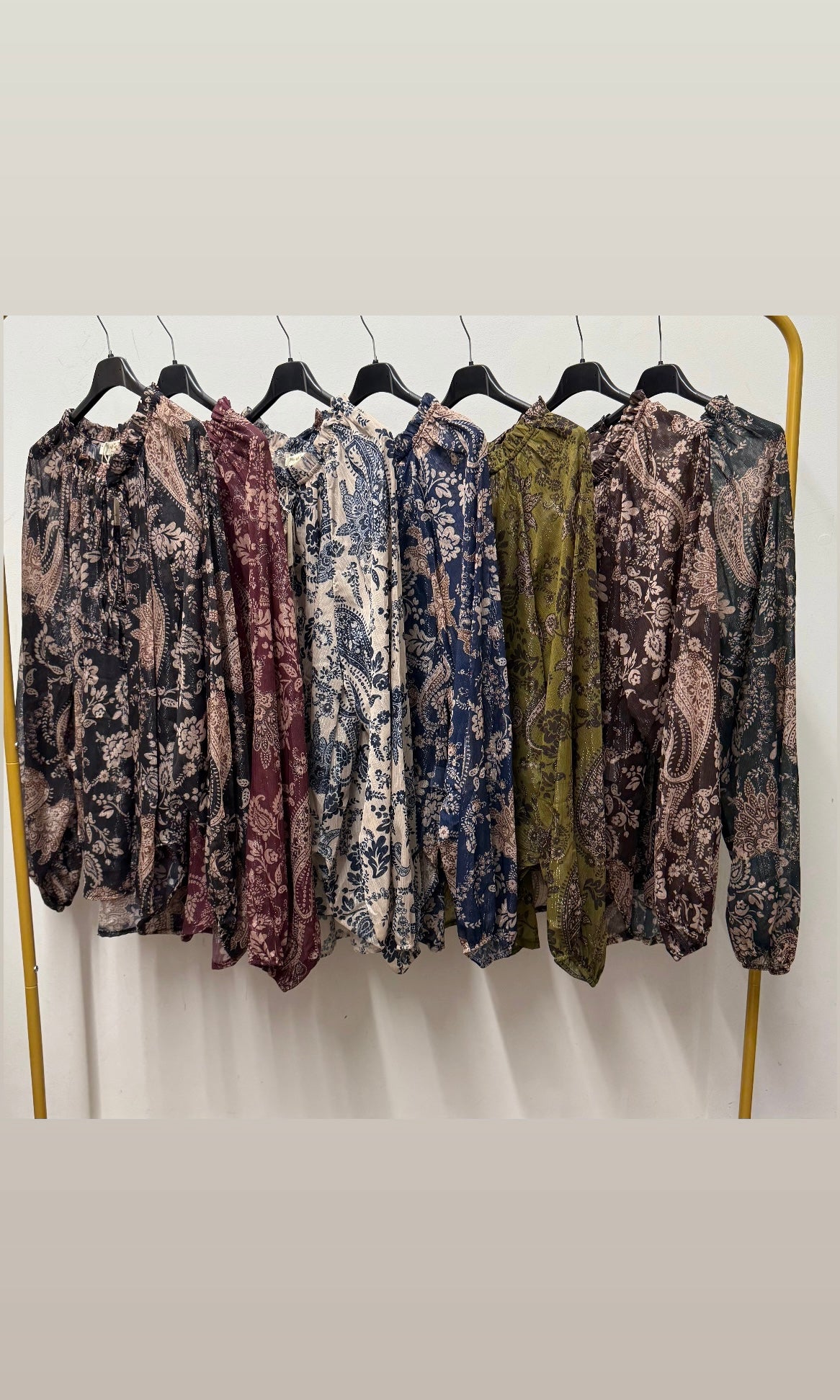 Bethany Paisley blouse