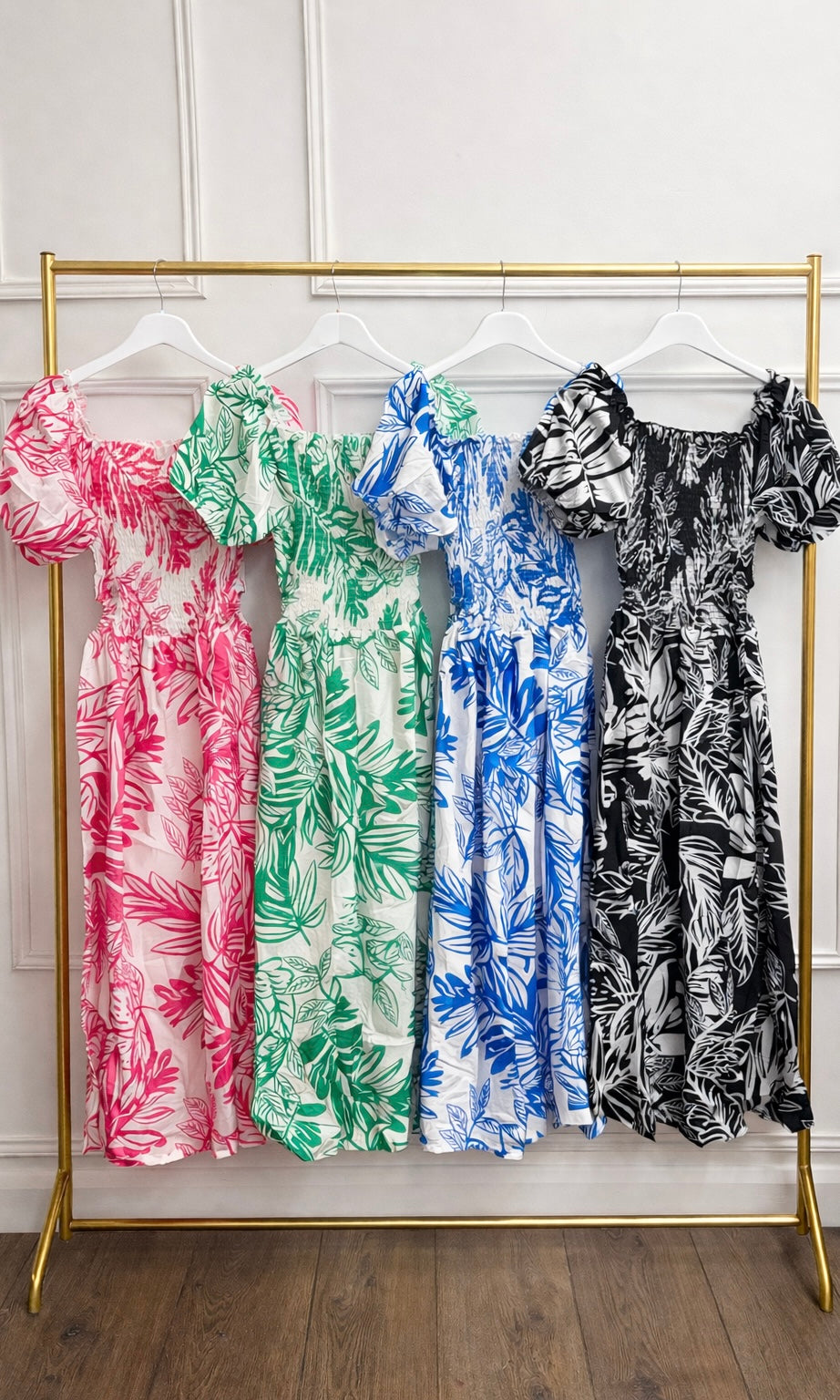 Wholesale Elasticated Bardot Dress Cut out side detail for Boutique Retailers - Catwalk style wholesale