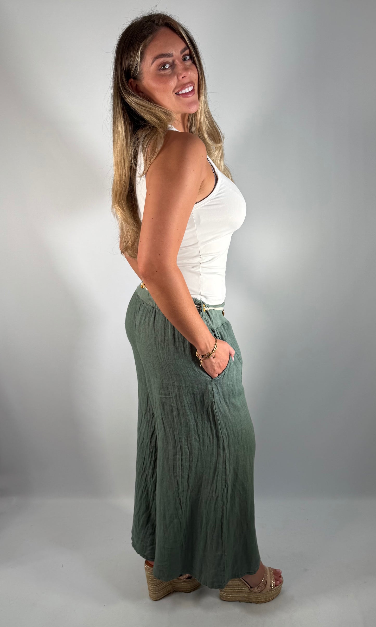 Linen Culottes