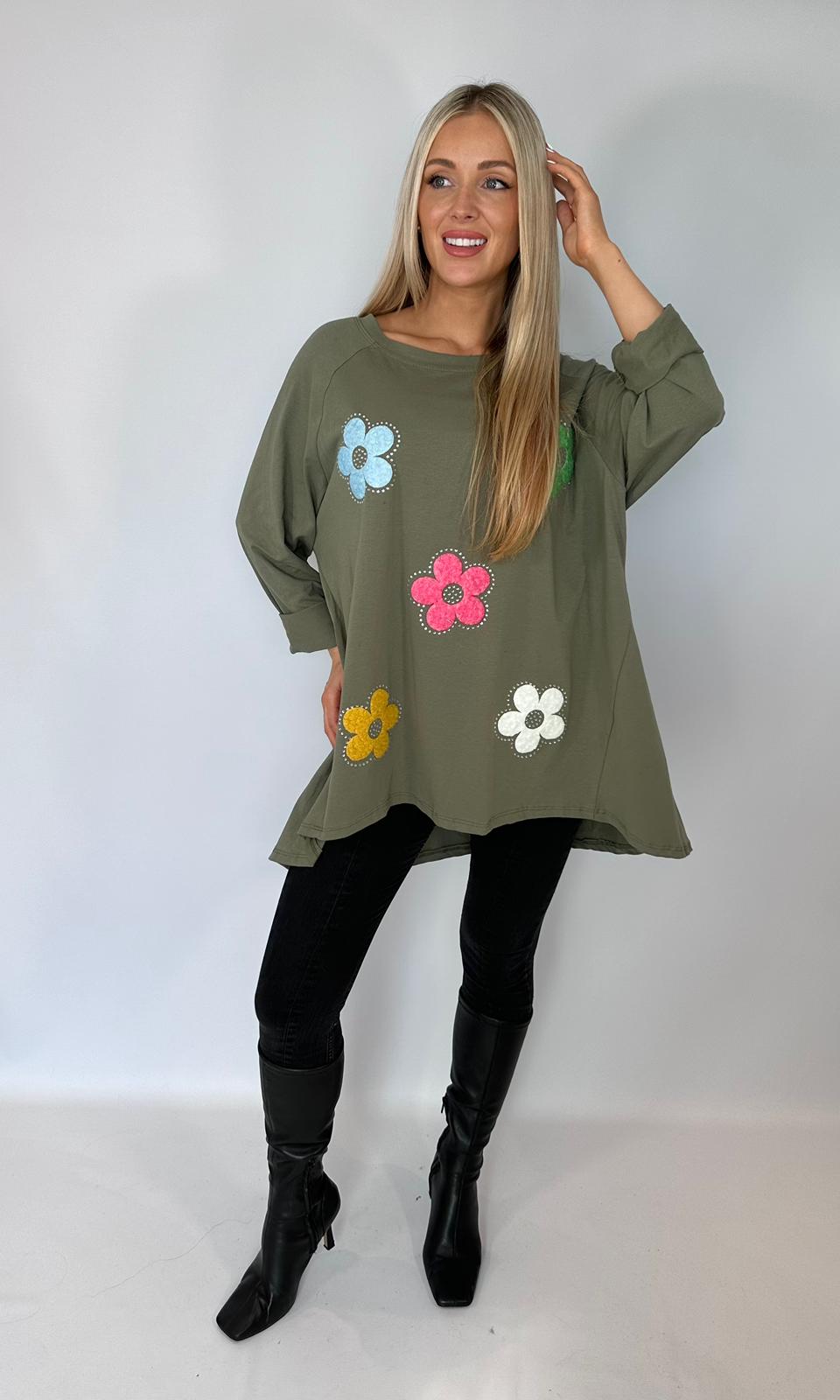 Daisy Long Sleeve Top