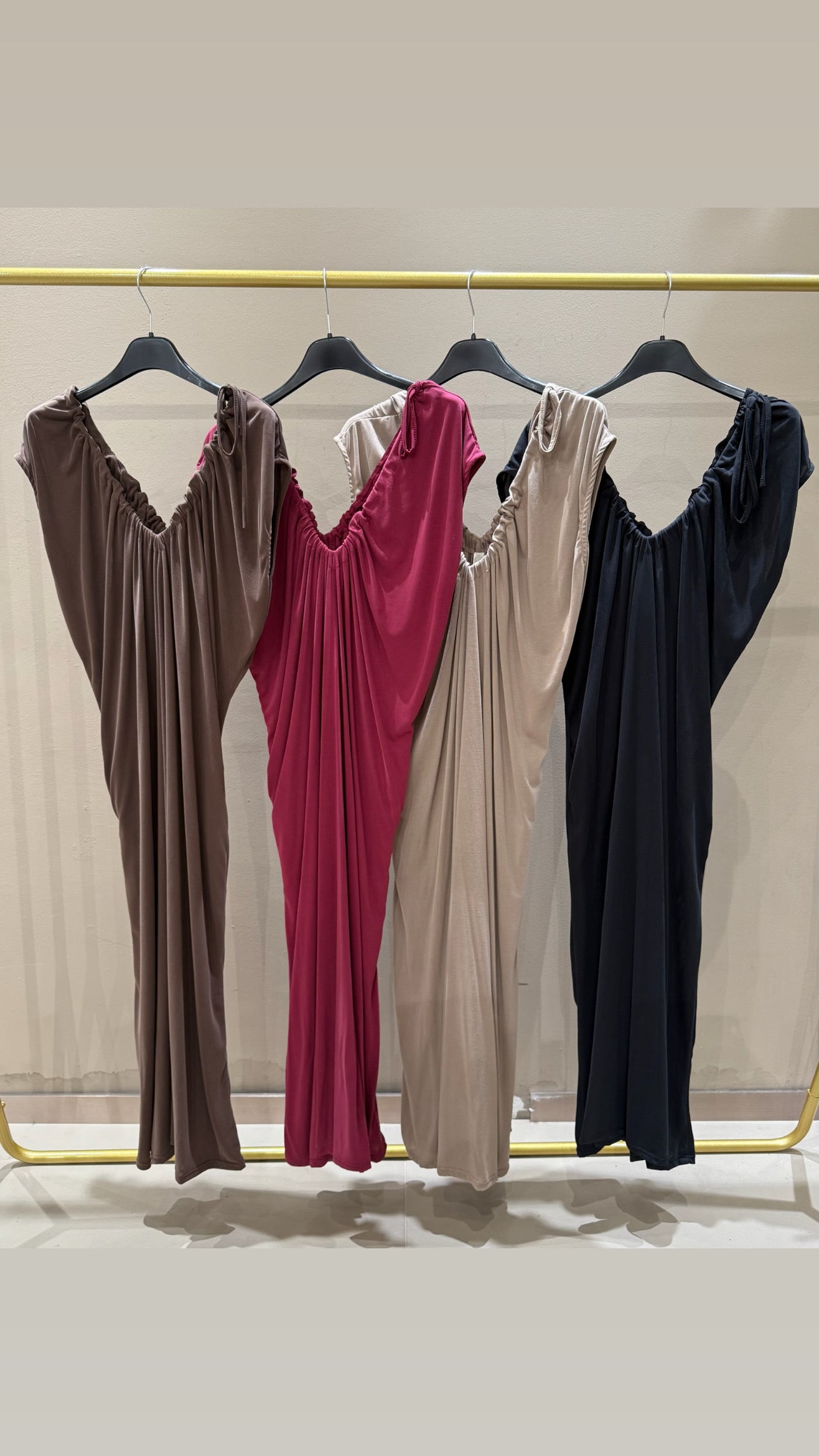 Serena ruched pocket dress