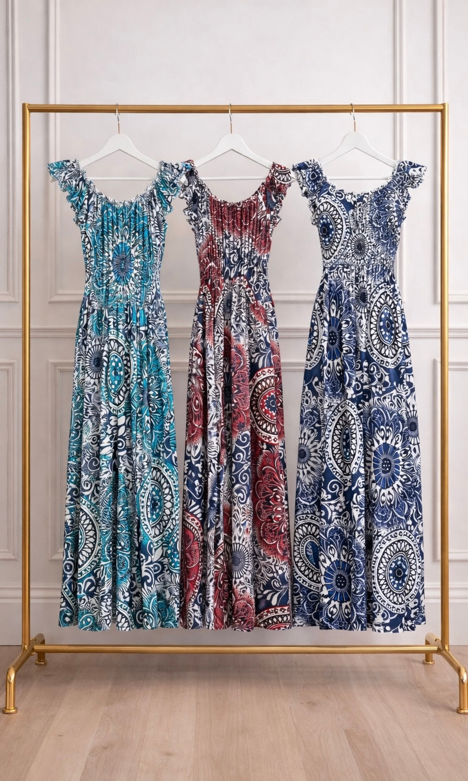 Sammy Bardot Maxi Dress