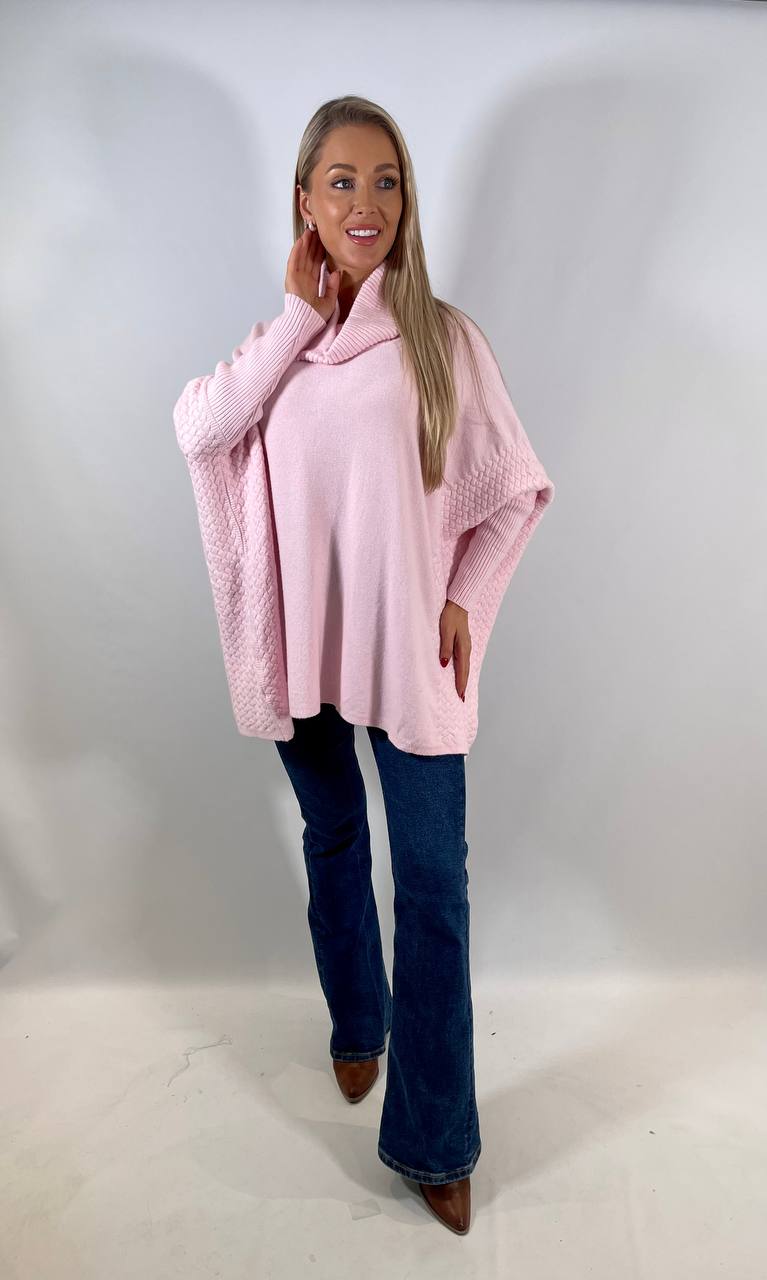 Oversized Cowl Neck Jumper