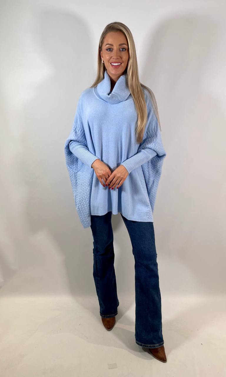 Oversized Cowl Neck Jumper