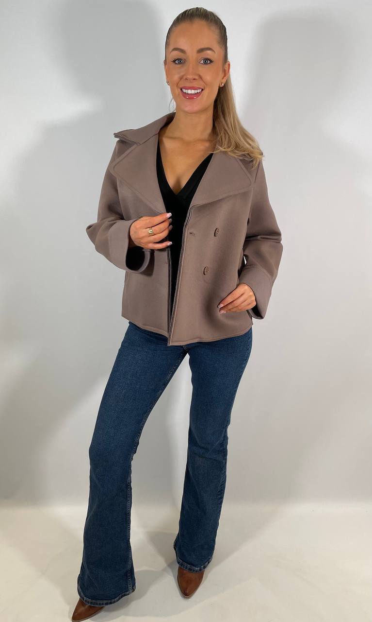 Billie scuba cropped Jacket